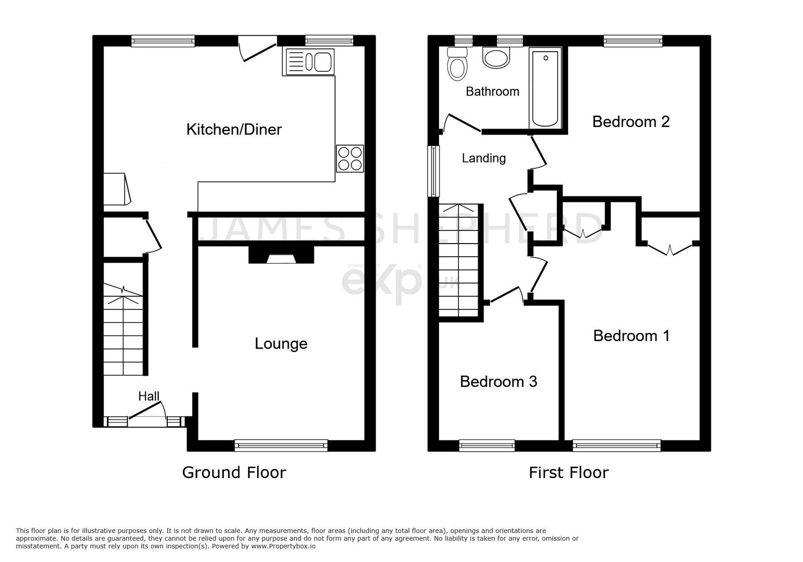 31, Bedford Avenue, Gillingham floorplan