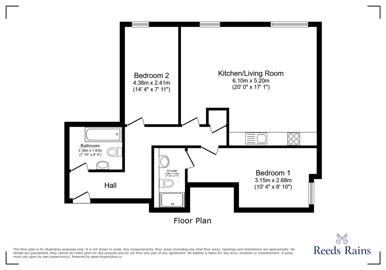 Apartment 307, Fresh, 138, Chapel Street, Greater Manchester floorplan
