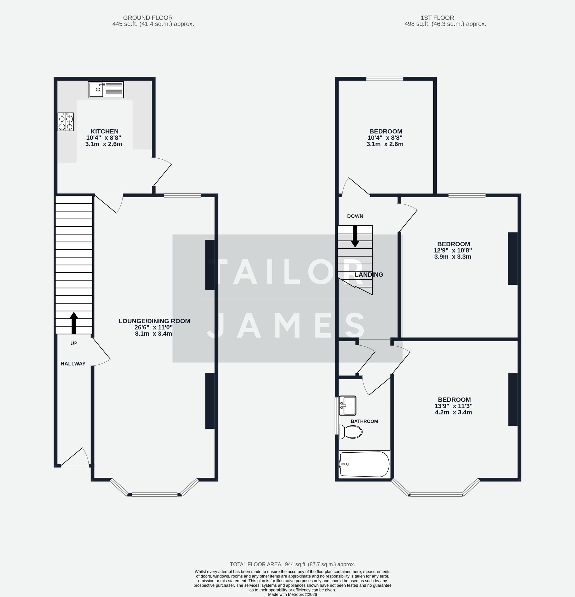87 Eastbrook Road, Brighton floorplan