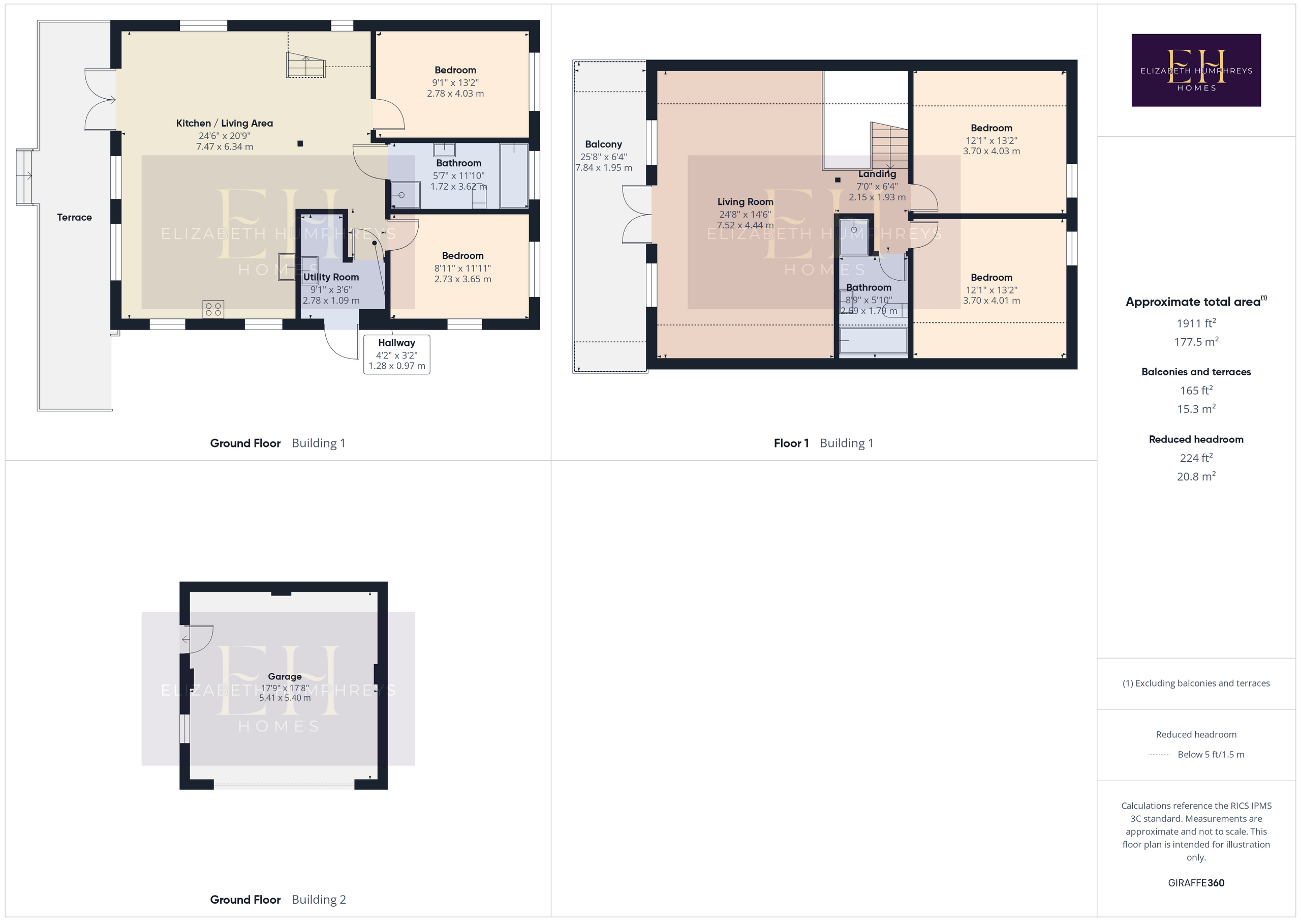 78 Chevington Green, Morpeth floorplan