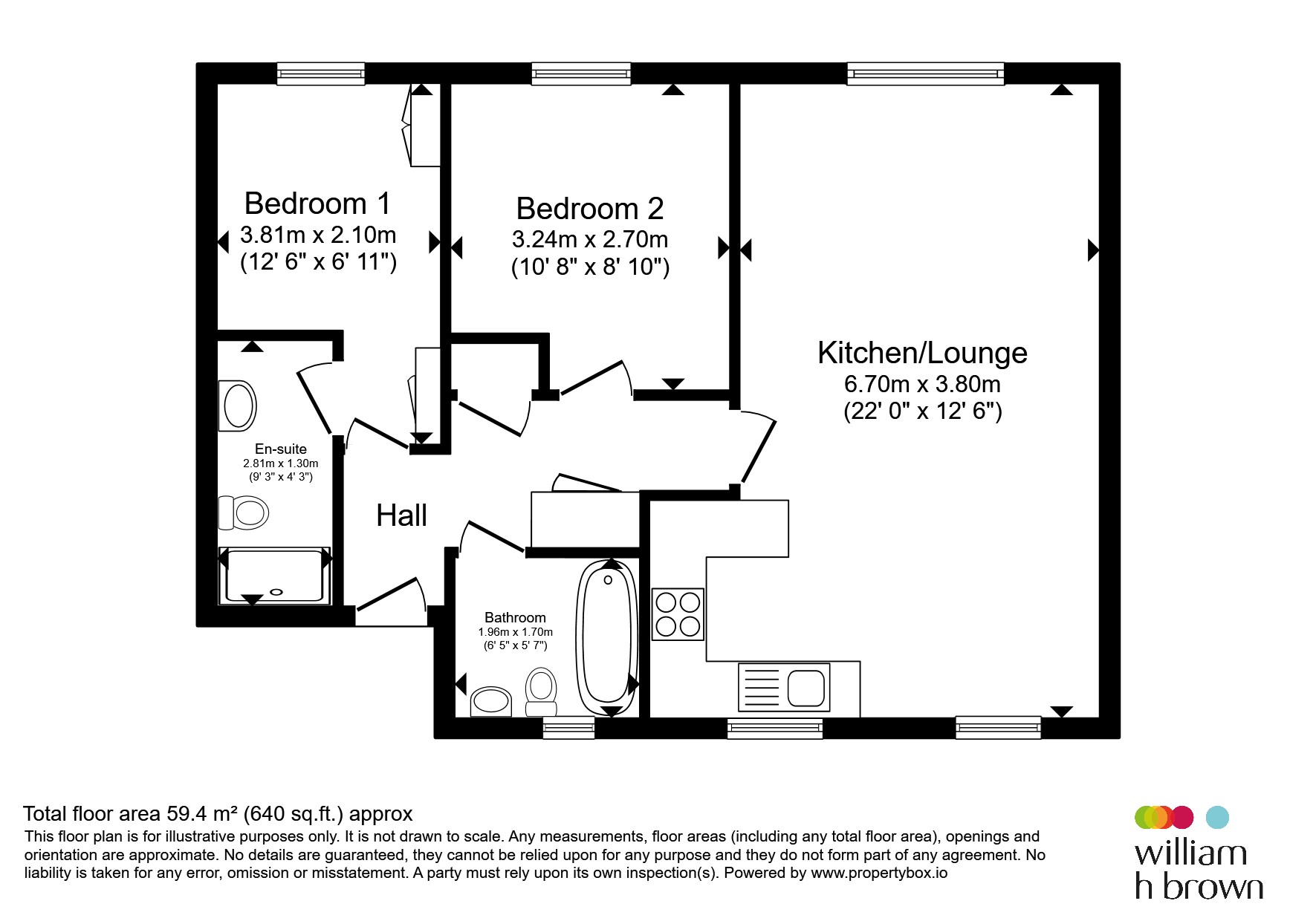 9, White Rise, Brownrigg Drive, Braintree floorplan