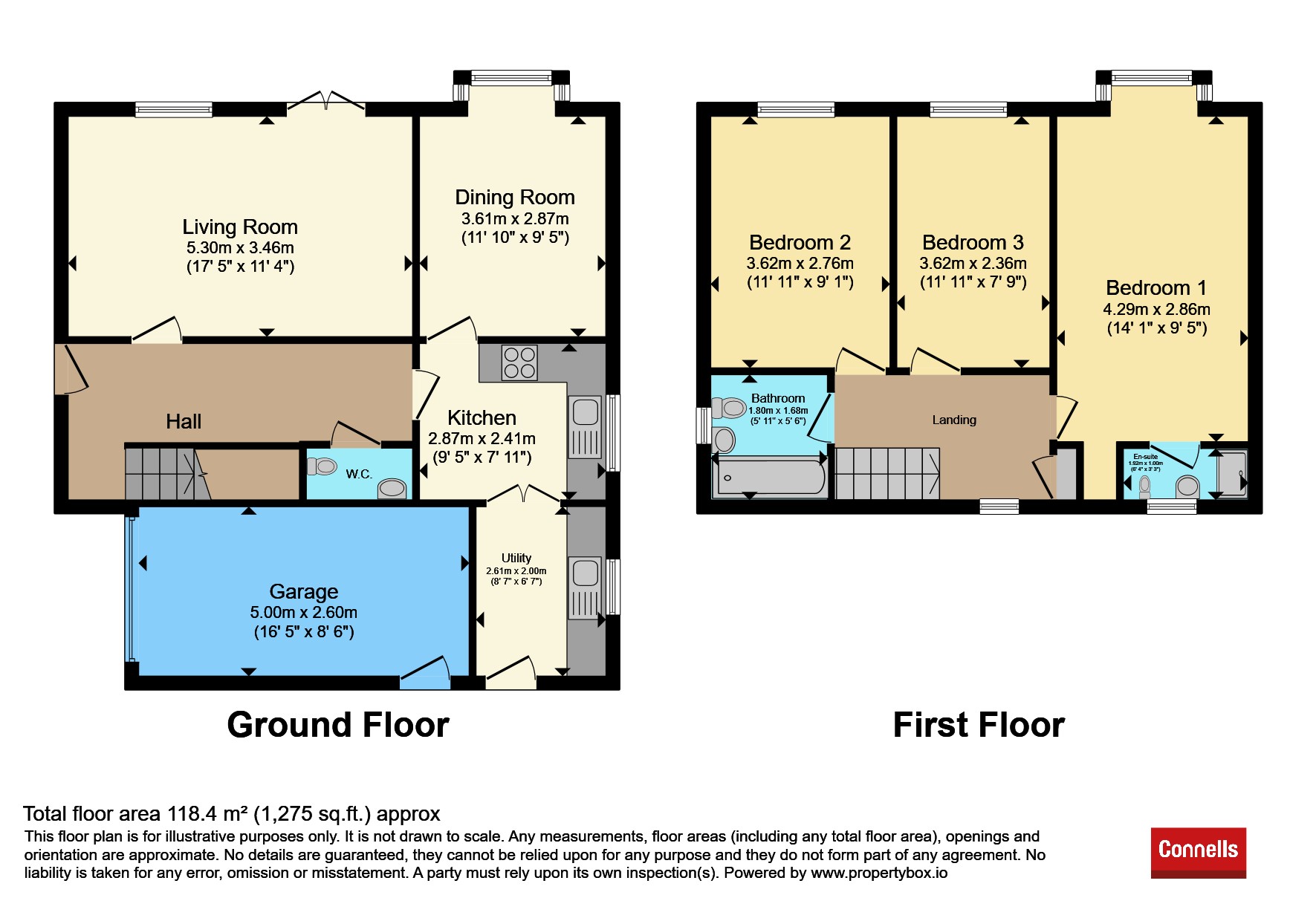 12, Rosemoor Gardens, Worcester floorplan