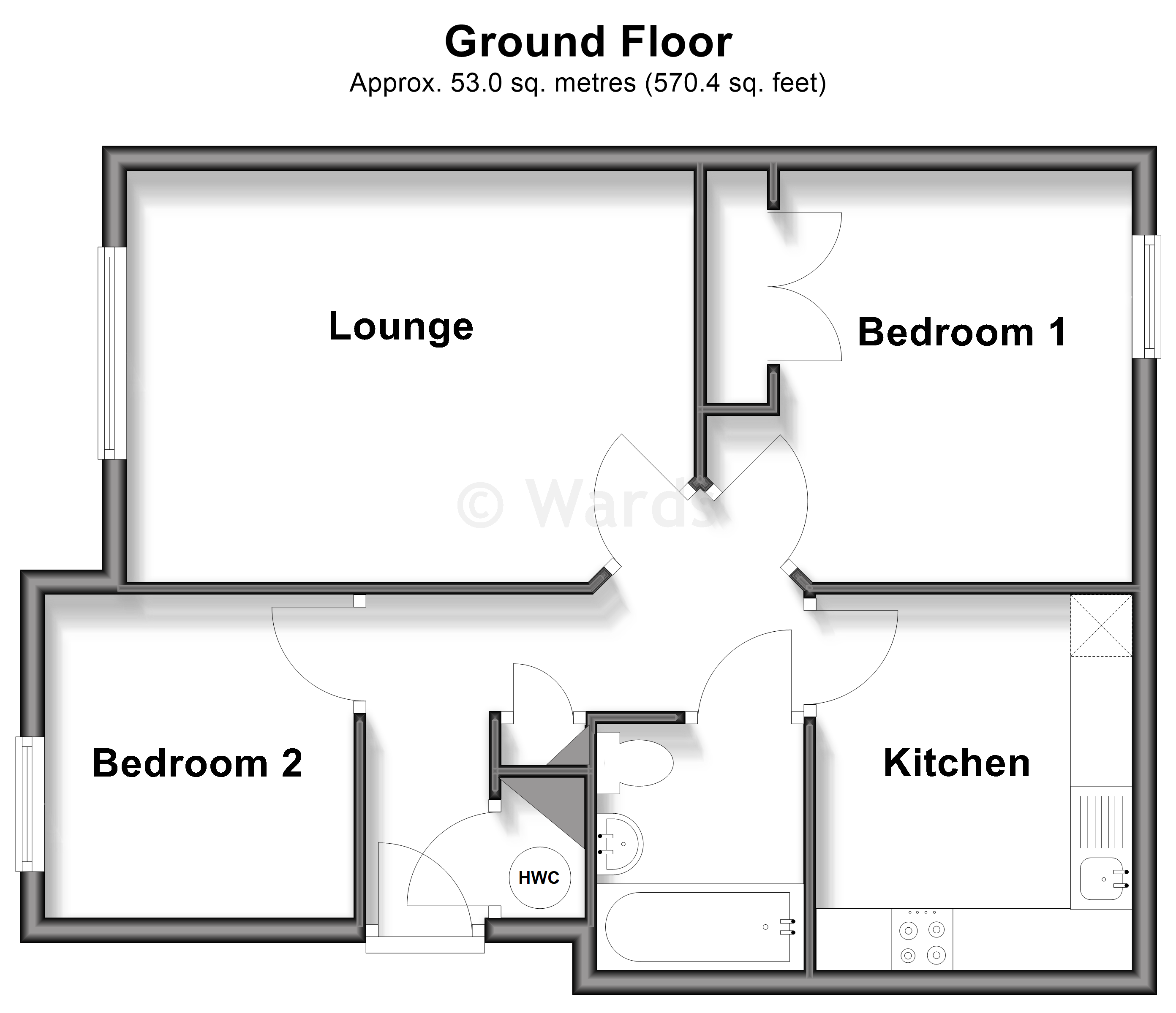 46, Covesfield, Gravesend floorplan