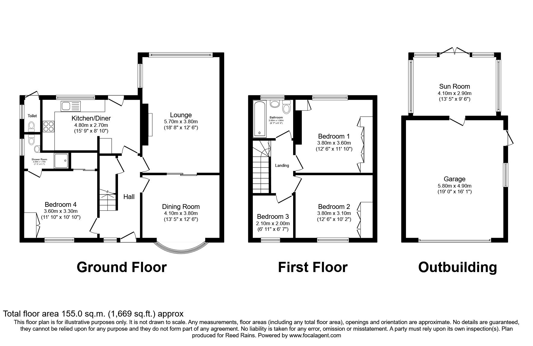Barithon,, Hall Lane, Knutsford floorplan
