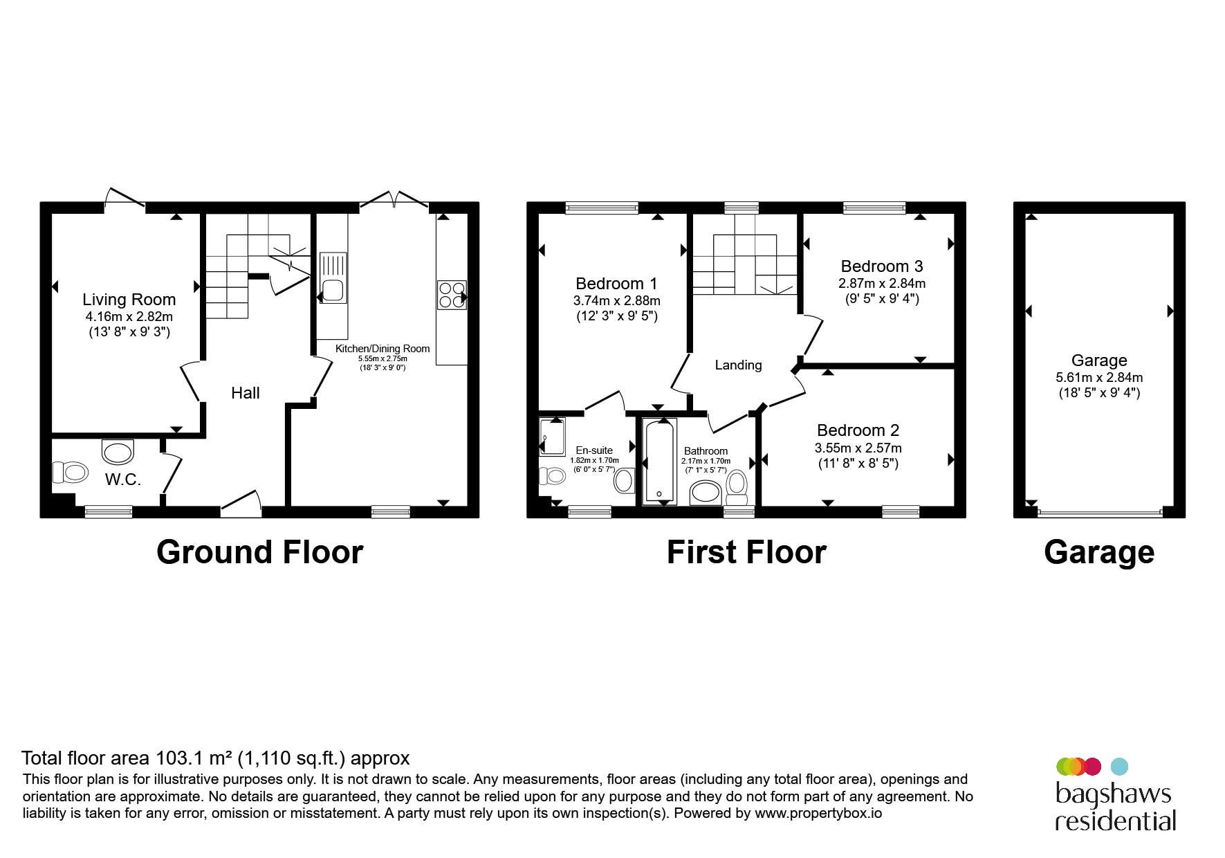 6, The Firs, Ashbourne floorplan