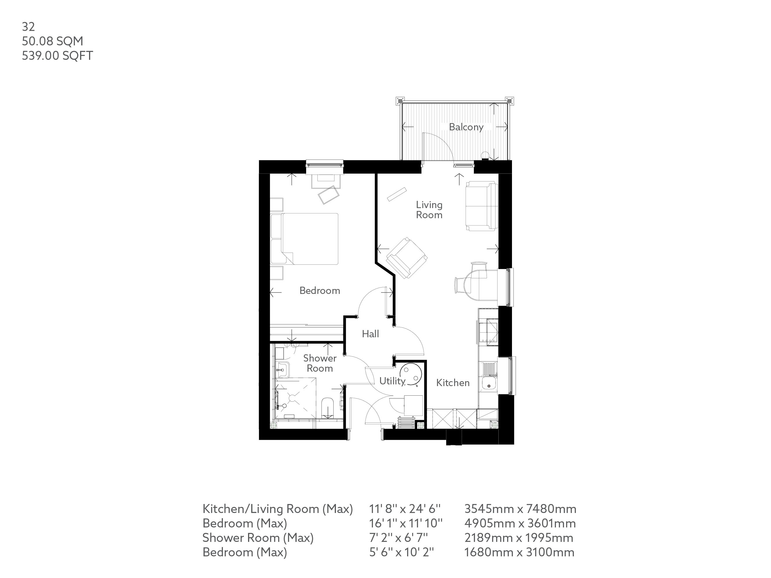 32, Dartmouth floorplan