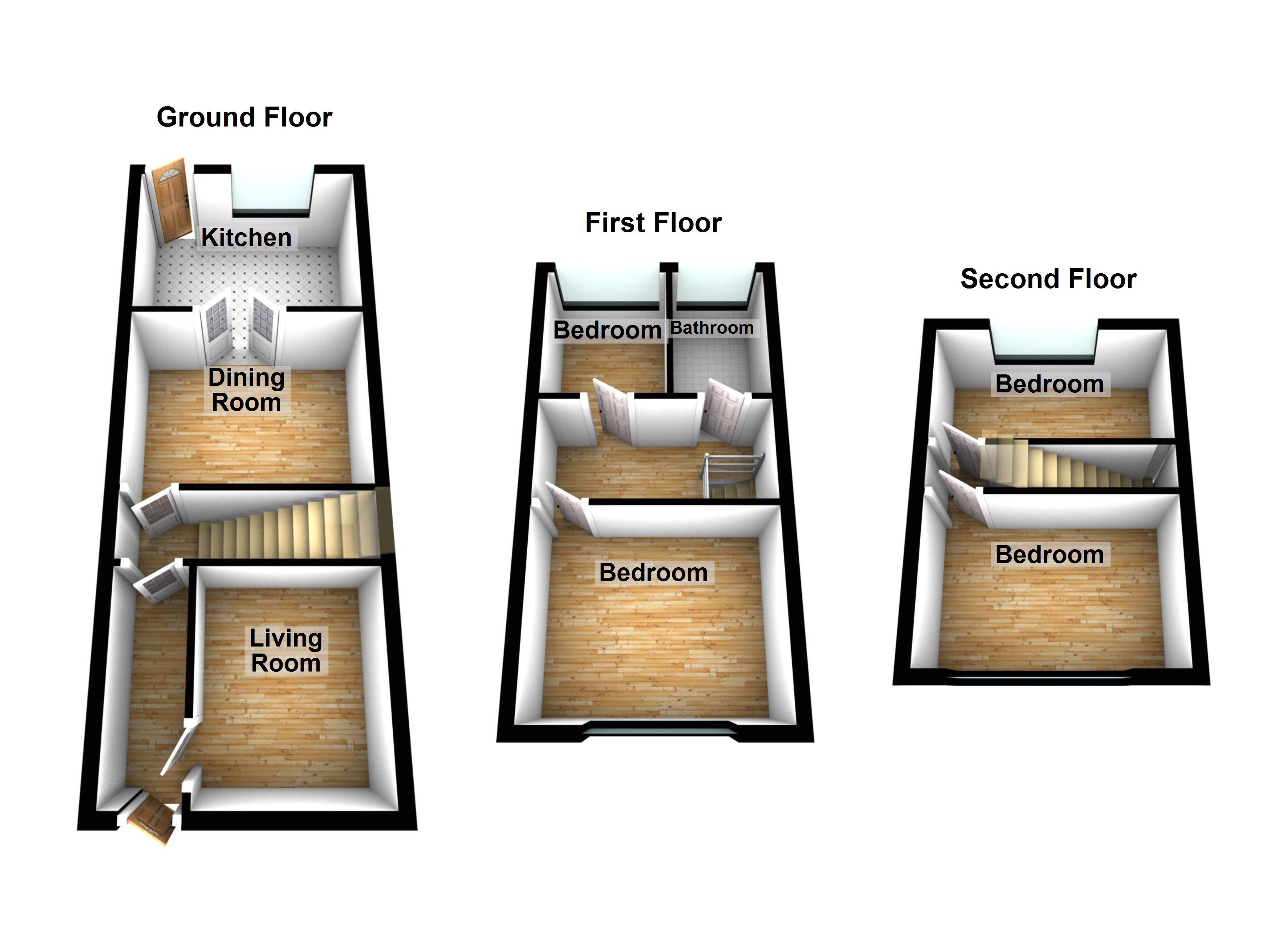 4 Bedrooms Terraced house for sale in Cumberland Road, Great Horton, Bradford BD7