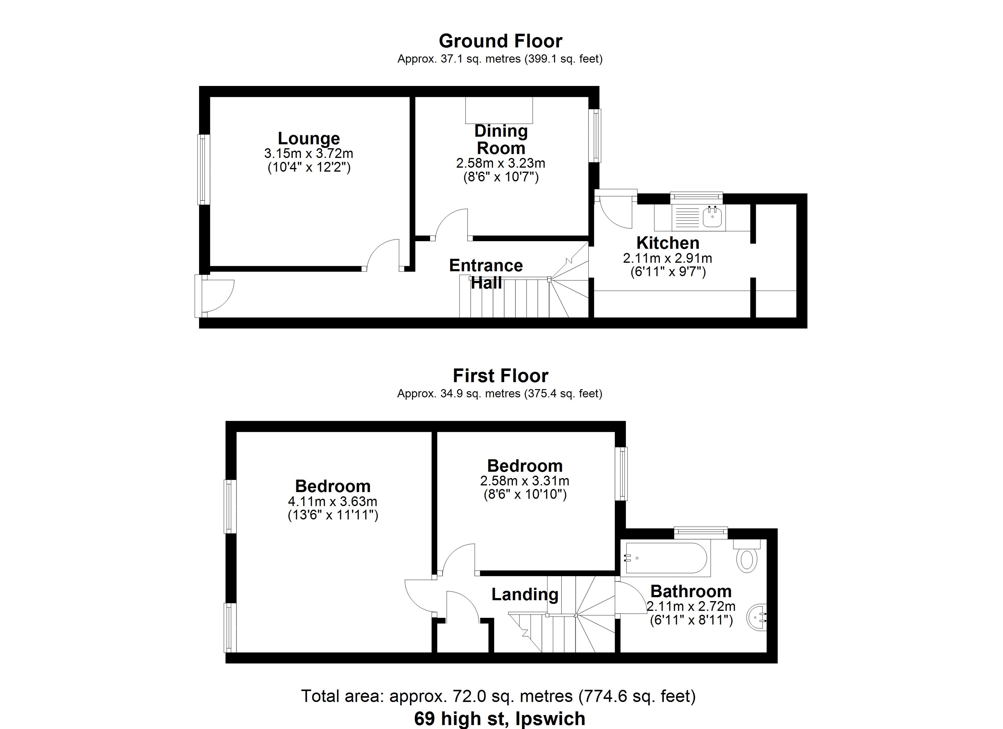 High Street, Ipswich IP1, 2 bedroom terraced house for sale 62250551 PrimeLocation