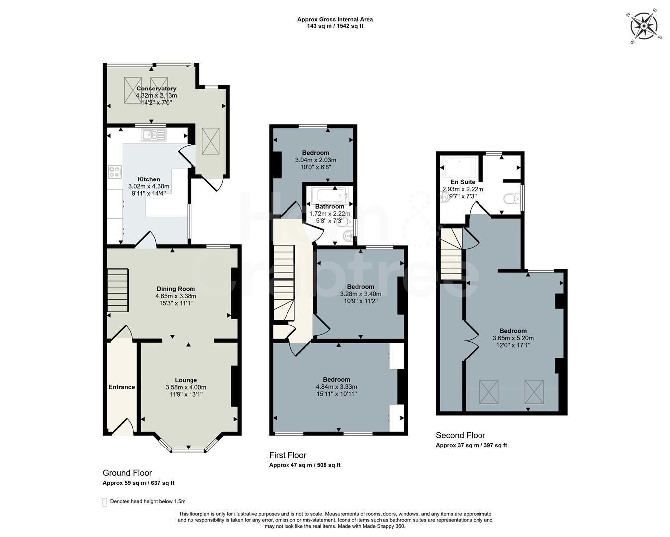 12, Fairwater Grove West, Cardiff floorplan