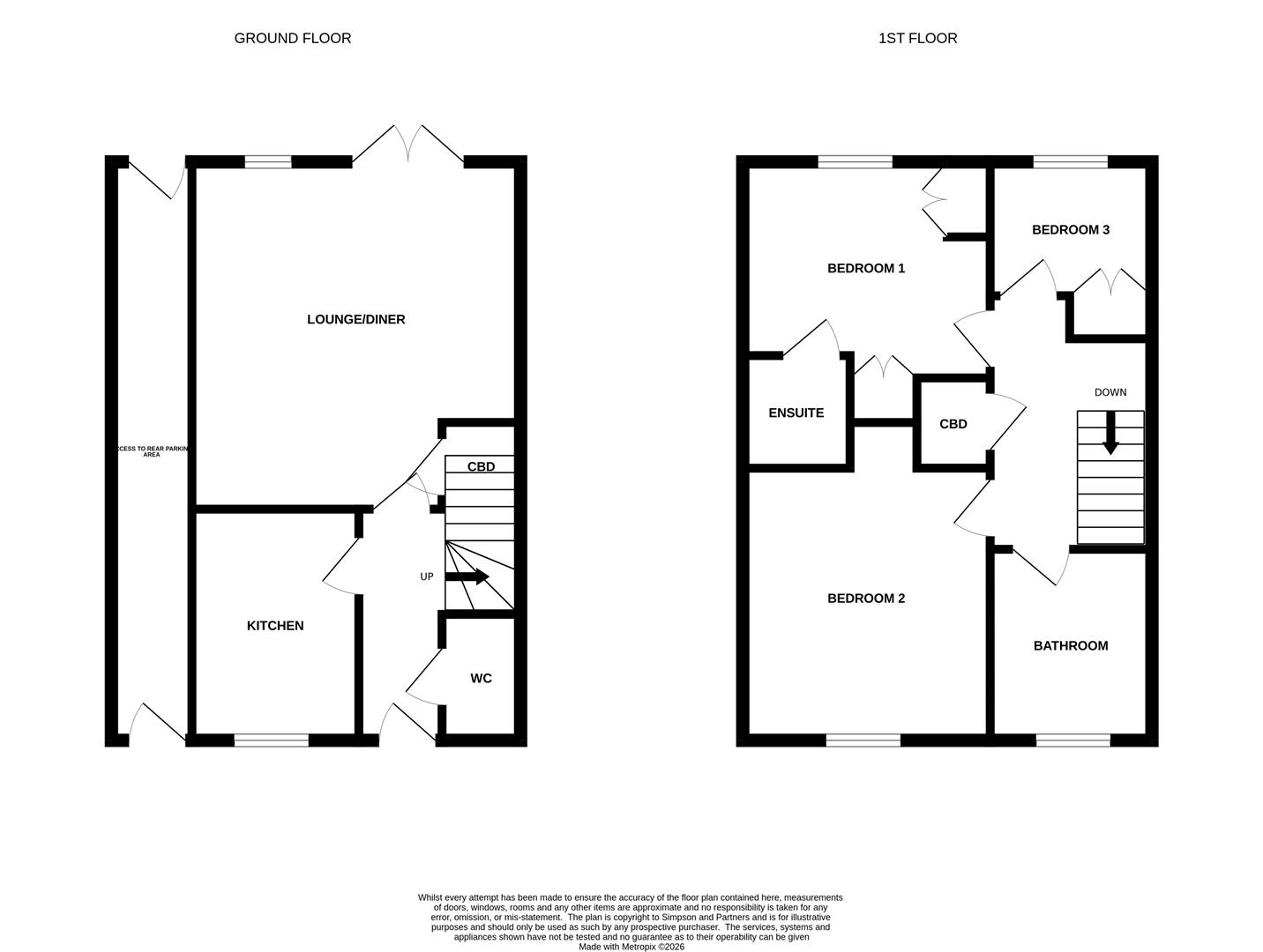 5., Sidings Close, Kettering floorplan
