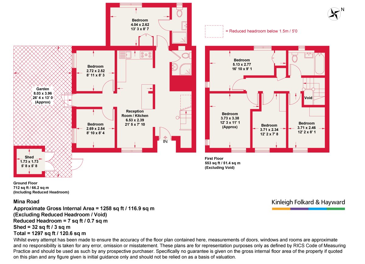 24, Mina Road, London floorplan