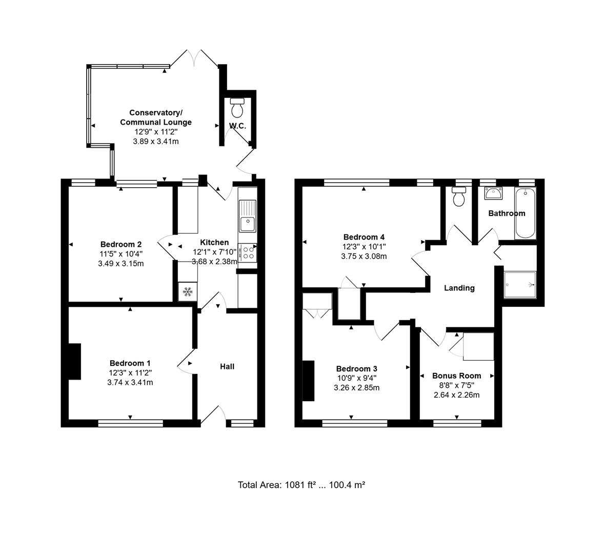 Larchwood Drive, Englefield Green floorplan