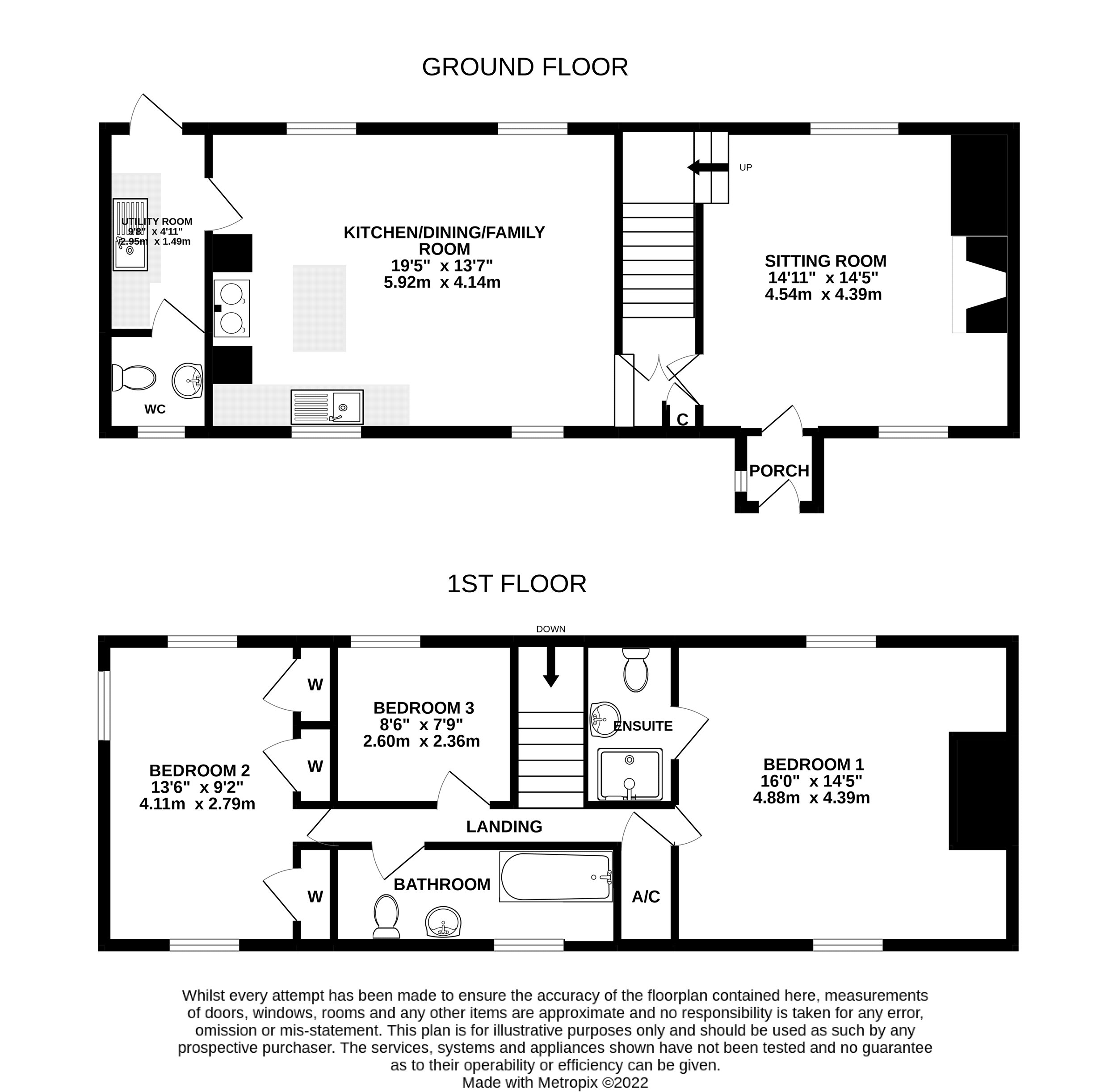 Tarr Ball,, Porlock, Minehead floorplan