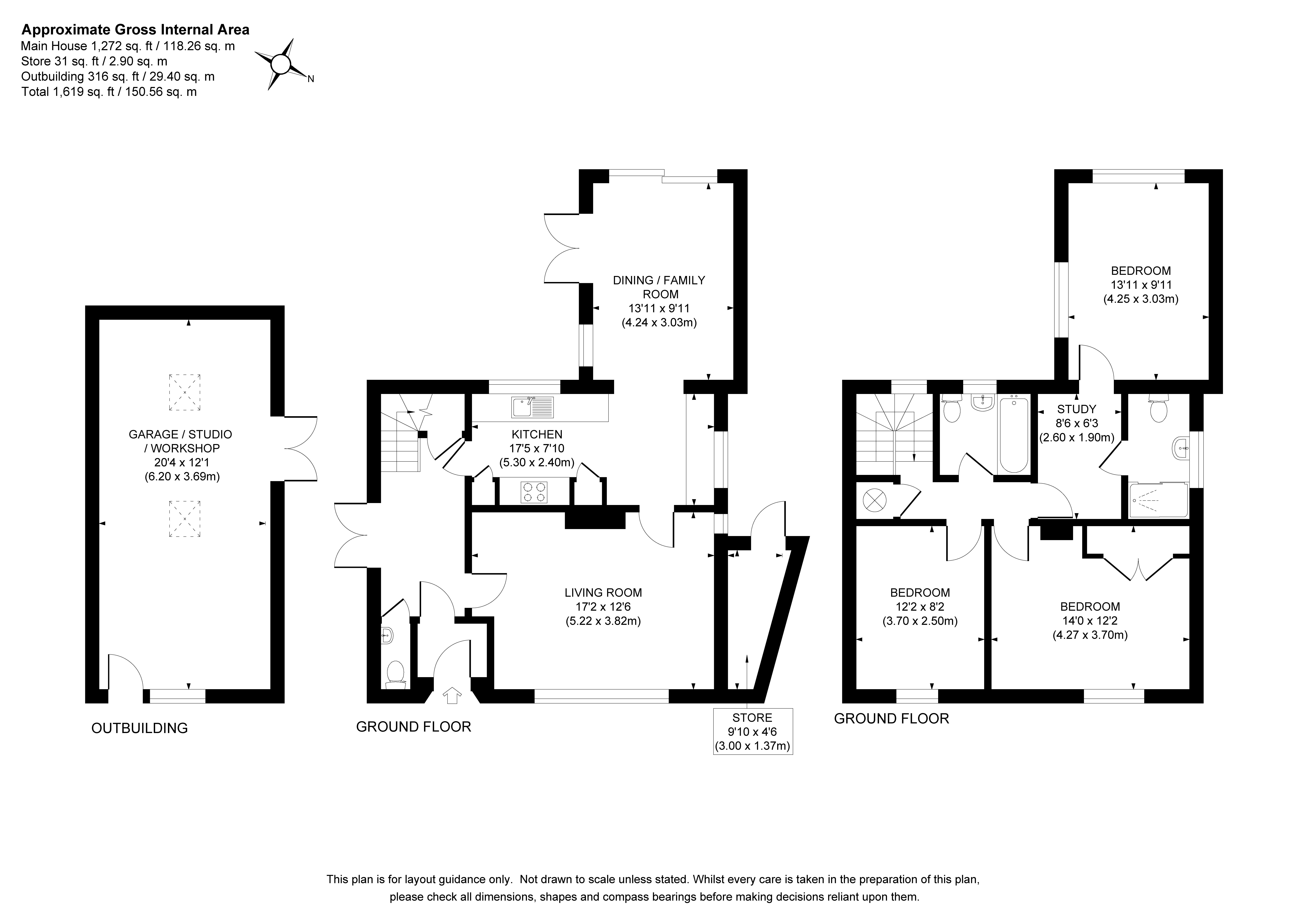 19, Burnet Avenue, Guildford floorplan