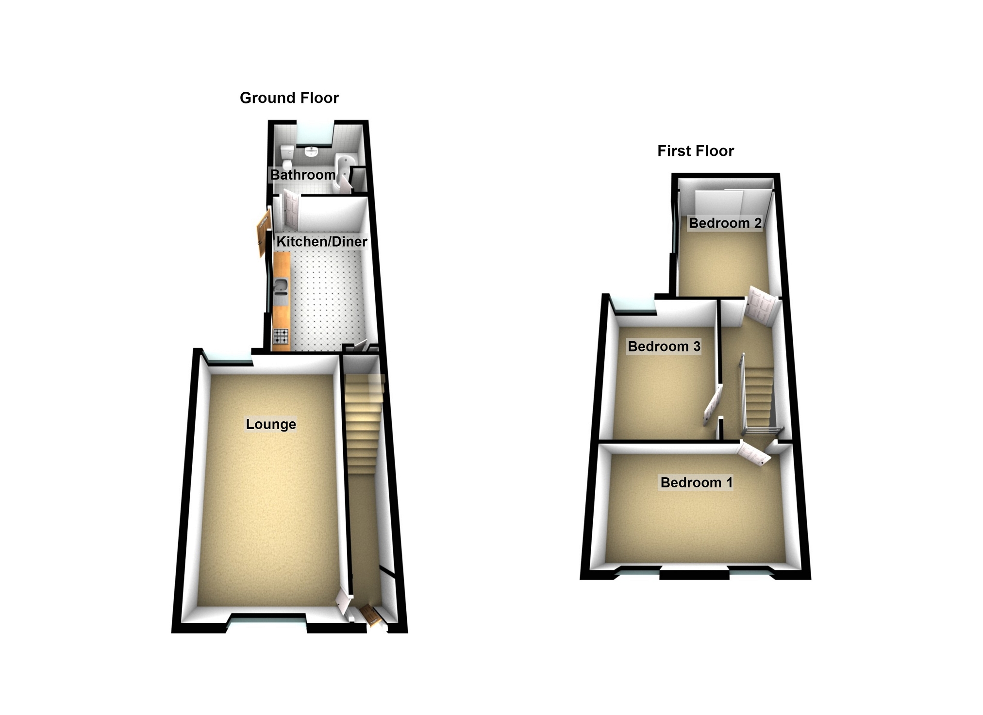 5, Edward Street, Neath floorplan