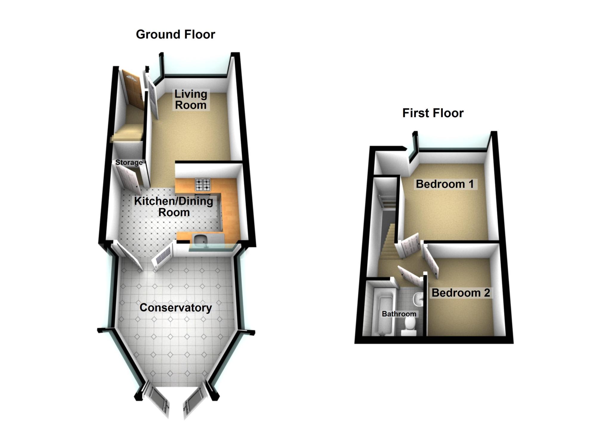 4, Old Manor Way, Bexleyheath floorplan