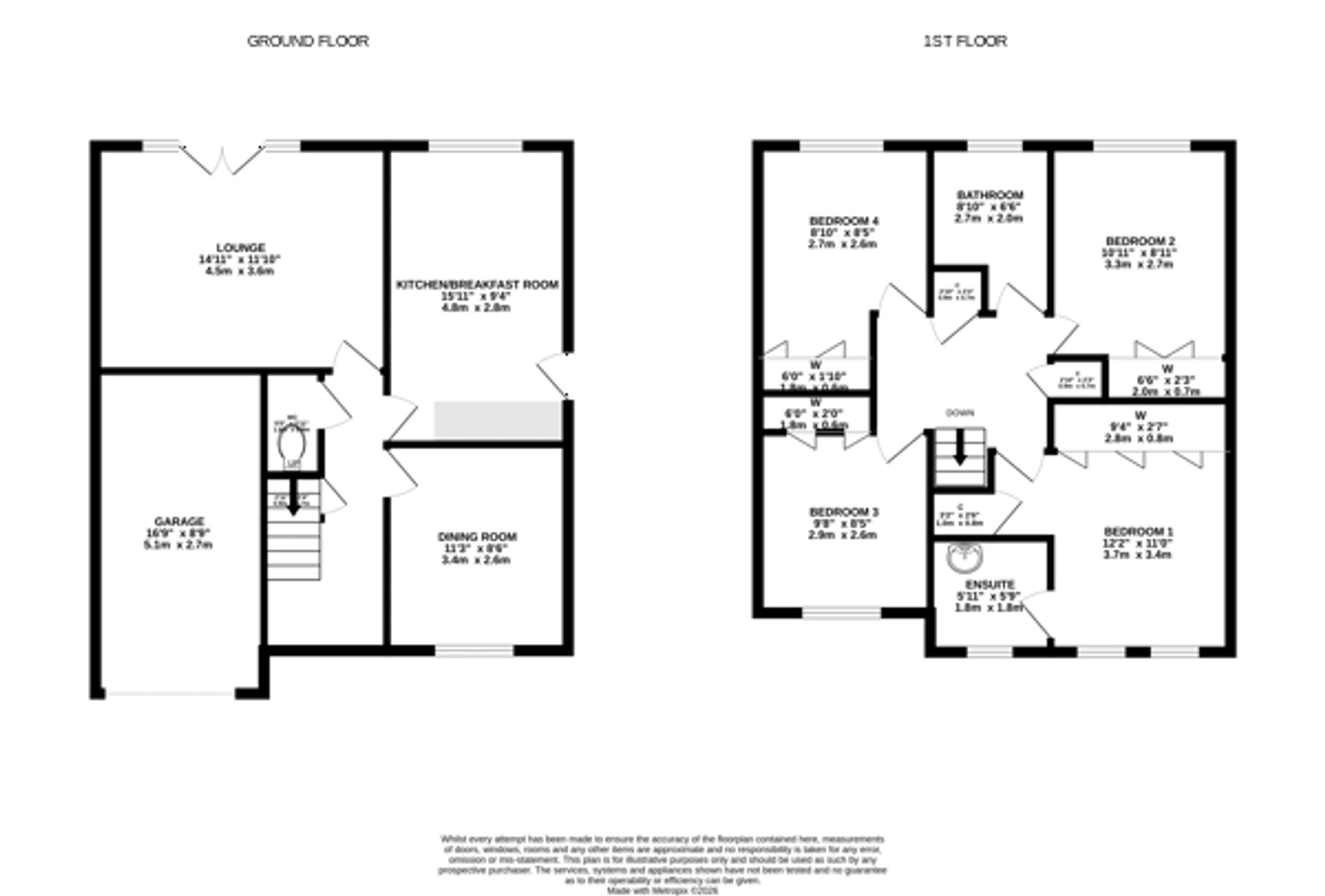 20 Longpark Place, Livingston floorplan