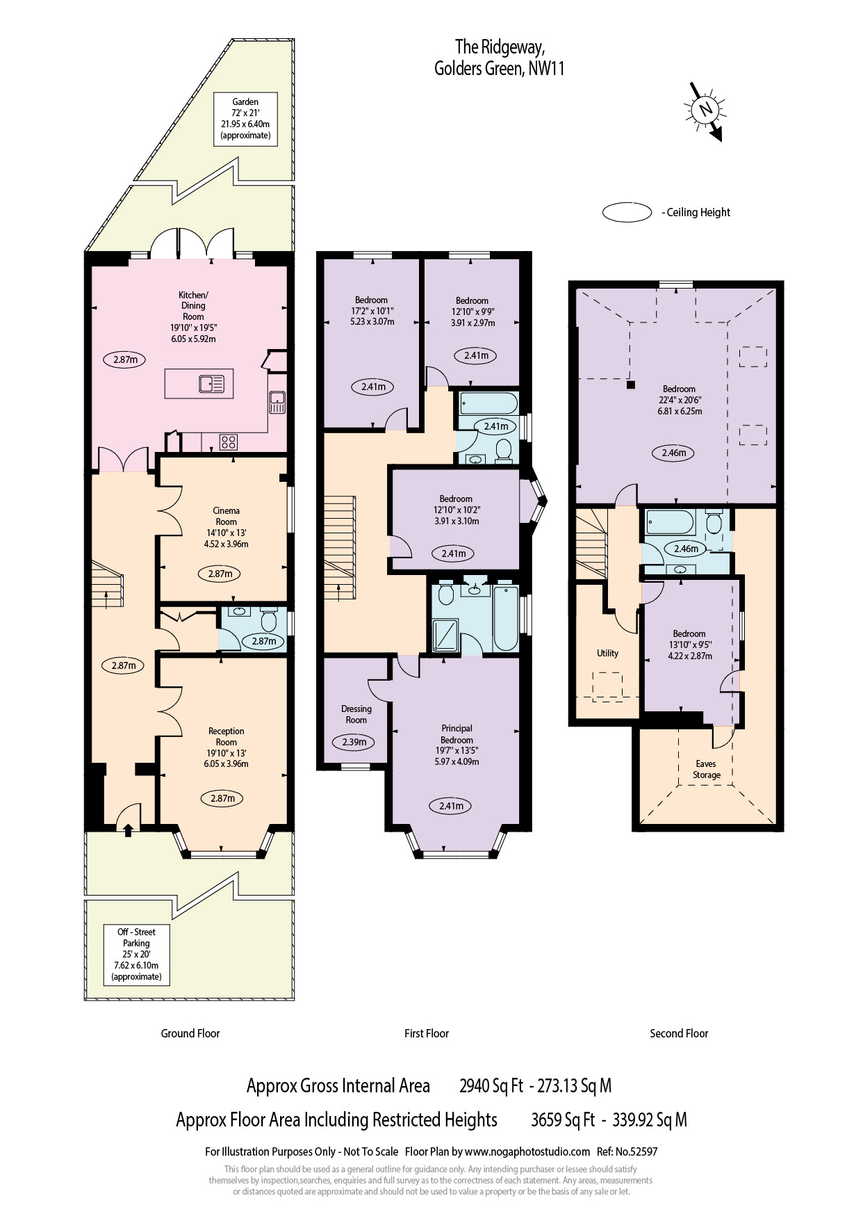 10, The Ridgeway, London floorplan