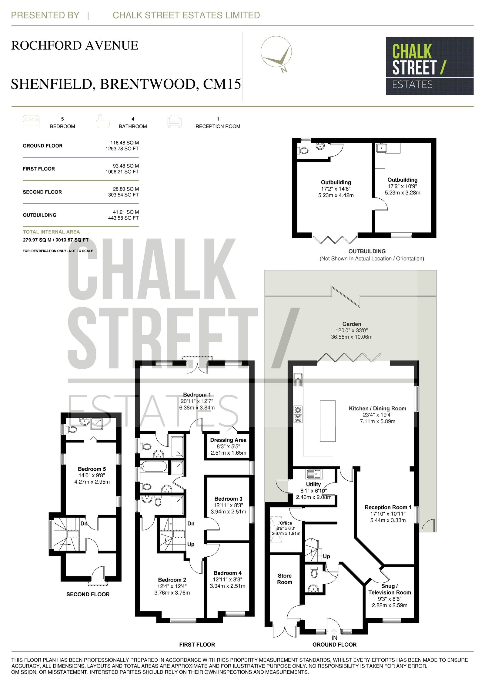 7, Rochford Avenue, Brentwood floorplan