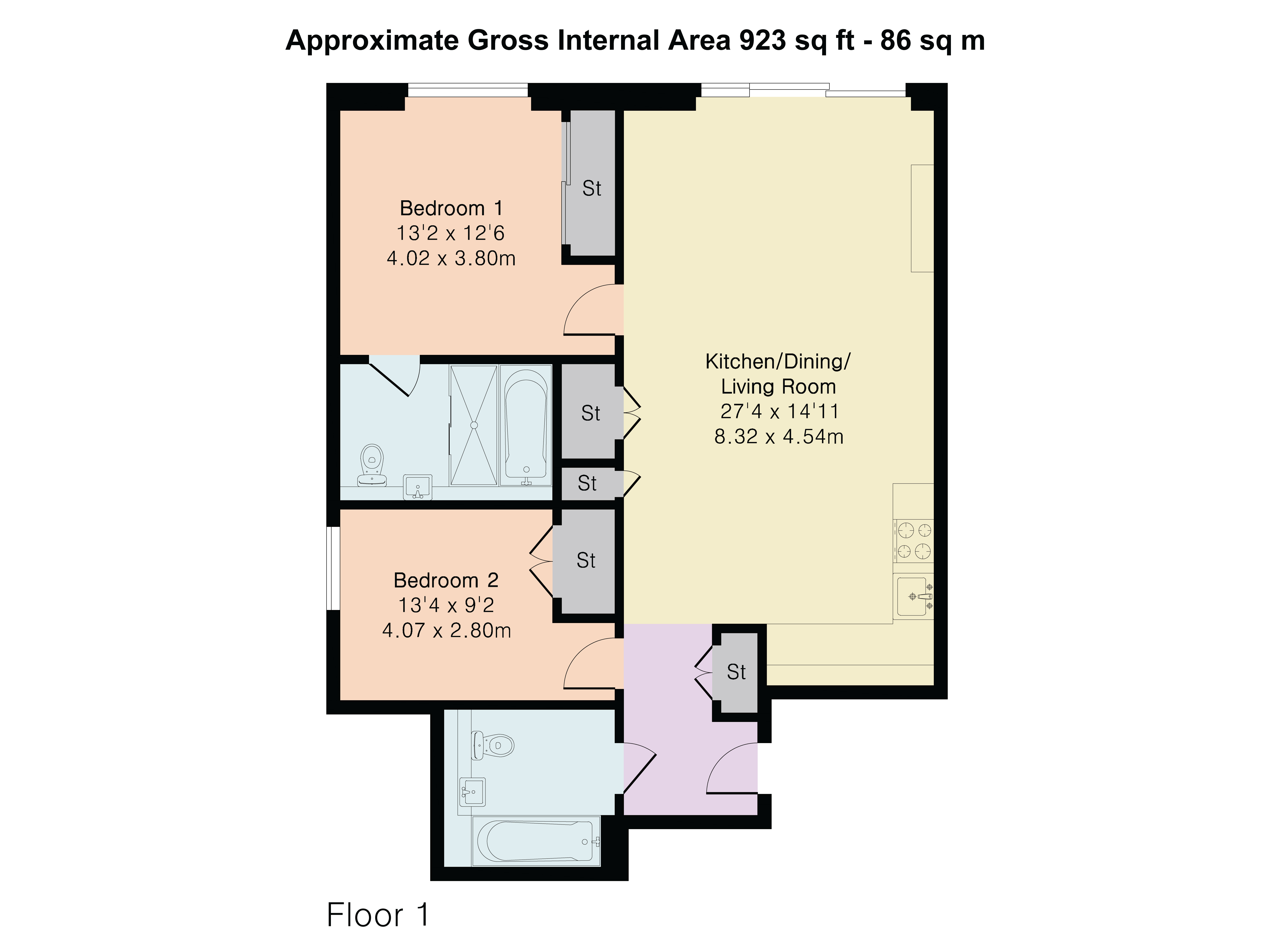 LillieSquare103, Seagrave Road, London floorplan