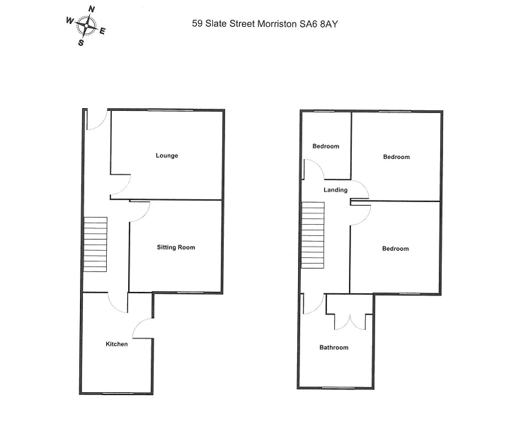 3 Bedrooms End terrace house for sale in 59 Slate Street, Morriston, Swansea. SA6