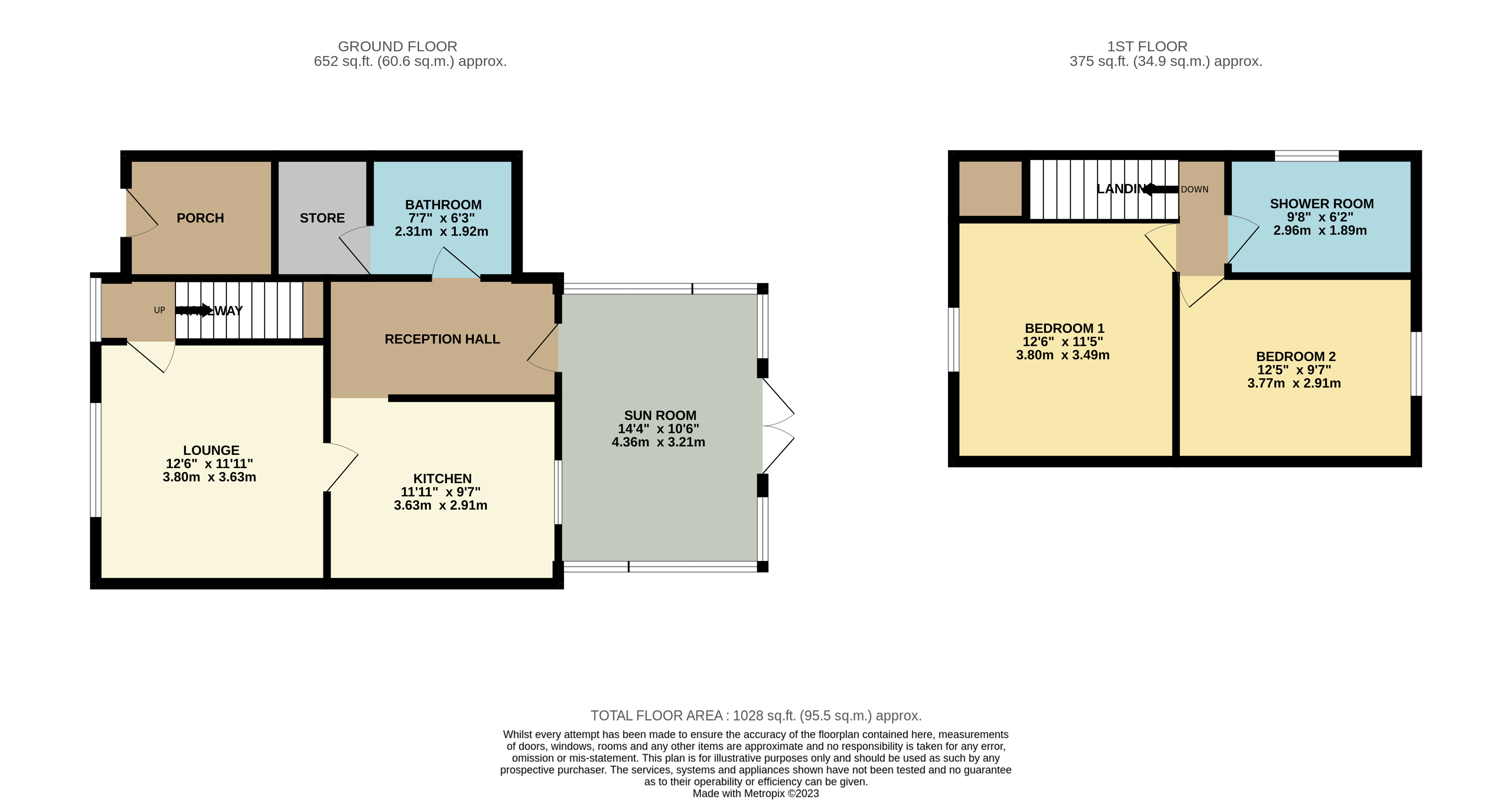 Hindlip Lane, Hindlip, Worcester WR3, 2 bedroom semidetached house for