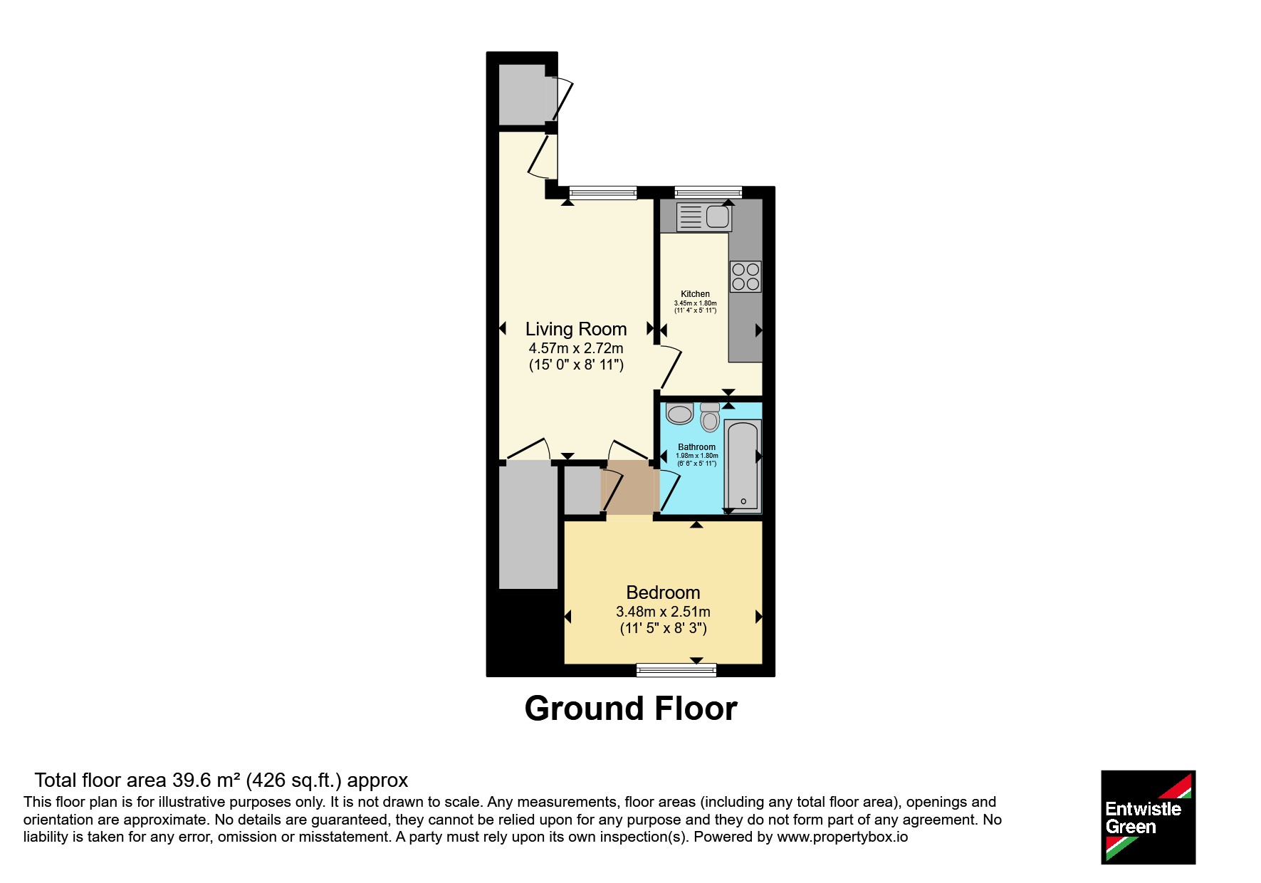 10, Applegarth Road, Morecambe floorplan