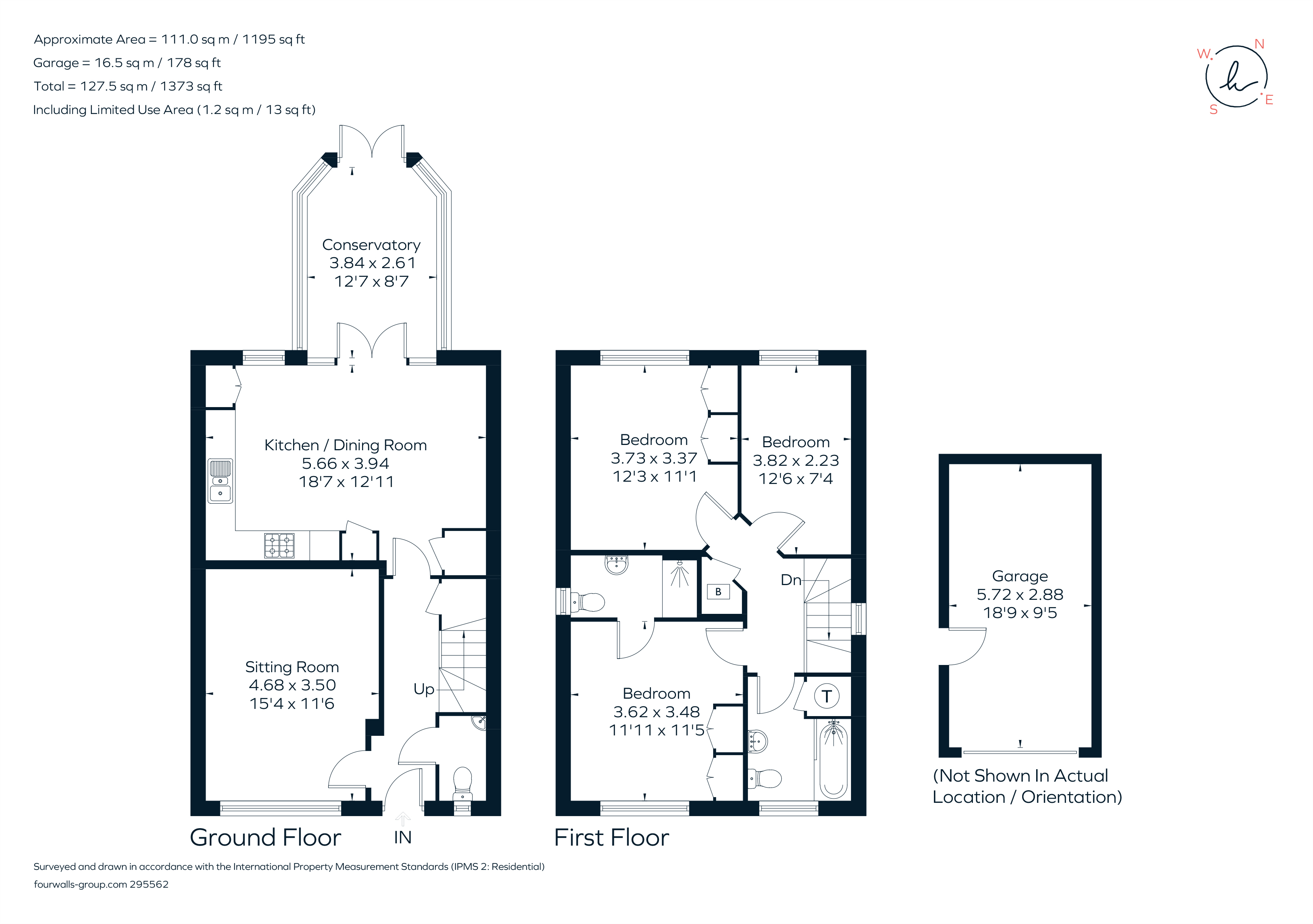 Mallard Crescent, Caddington, Bedfordshire LU1, 3 bedroom detached