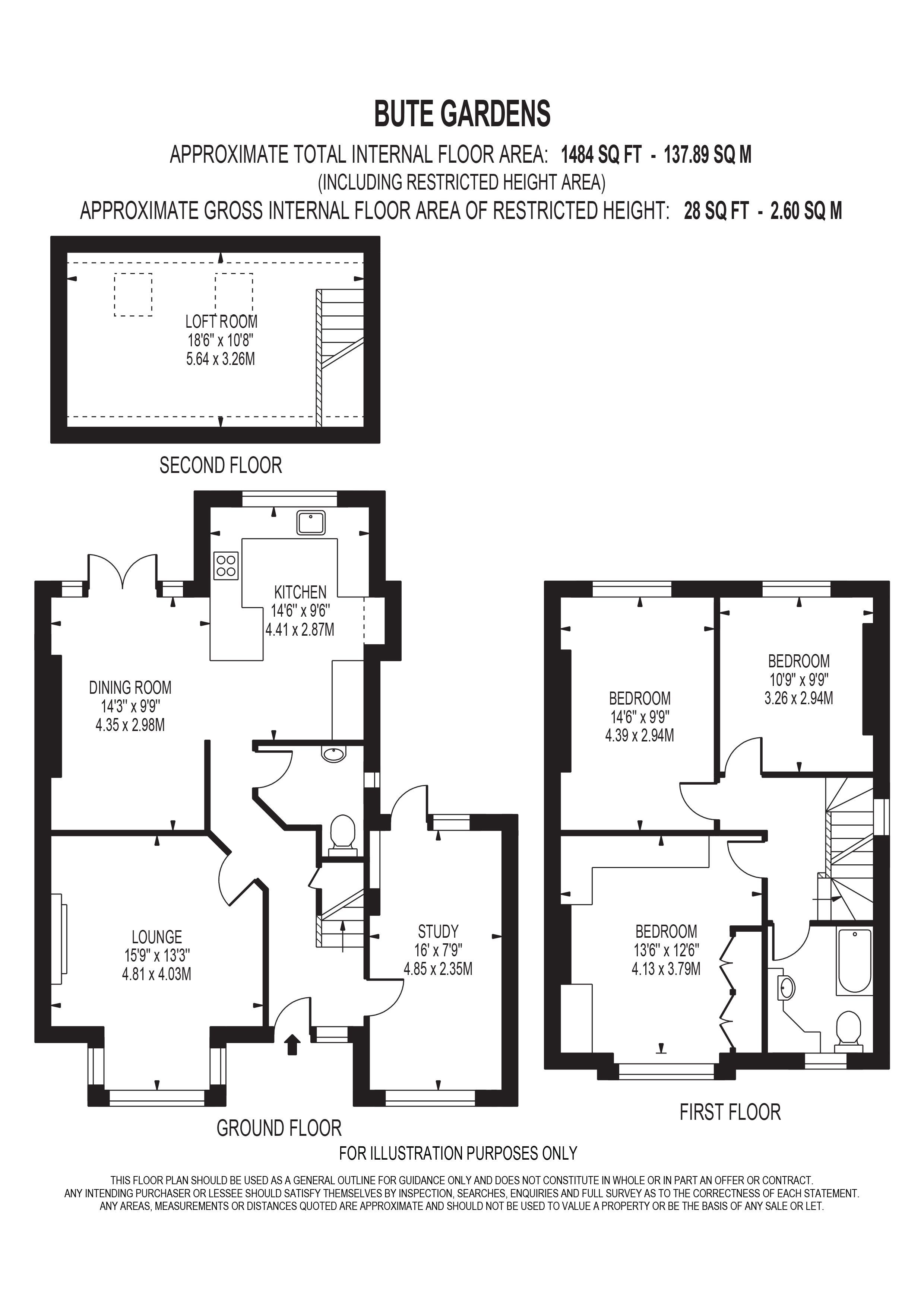 3 bed detached house for sale in Bute Gardens, Wallington SM6 Zoopla