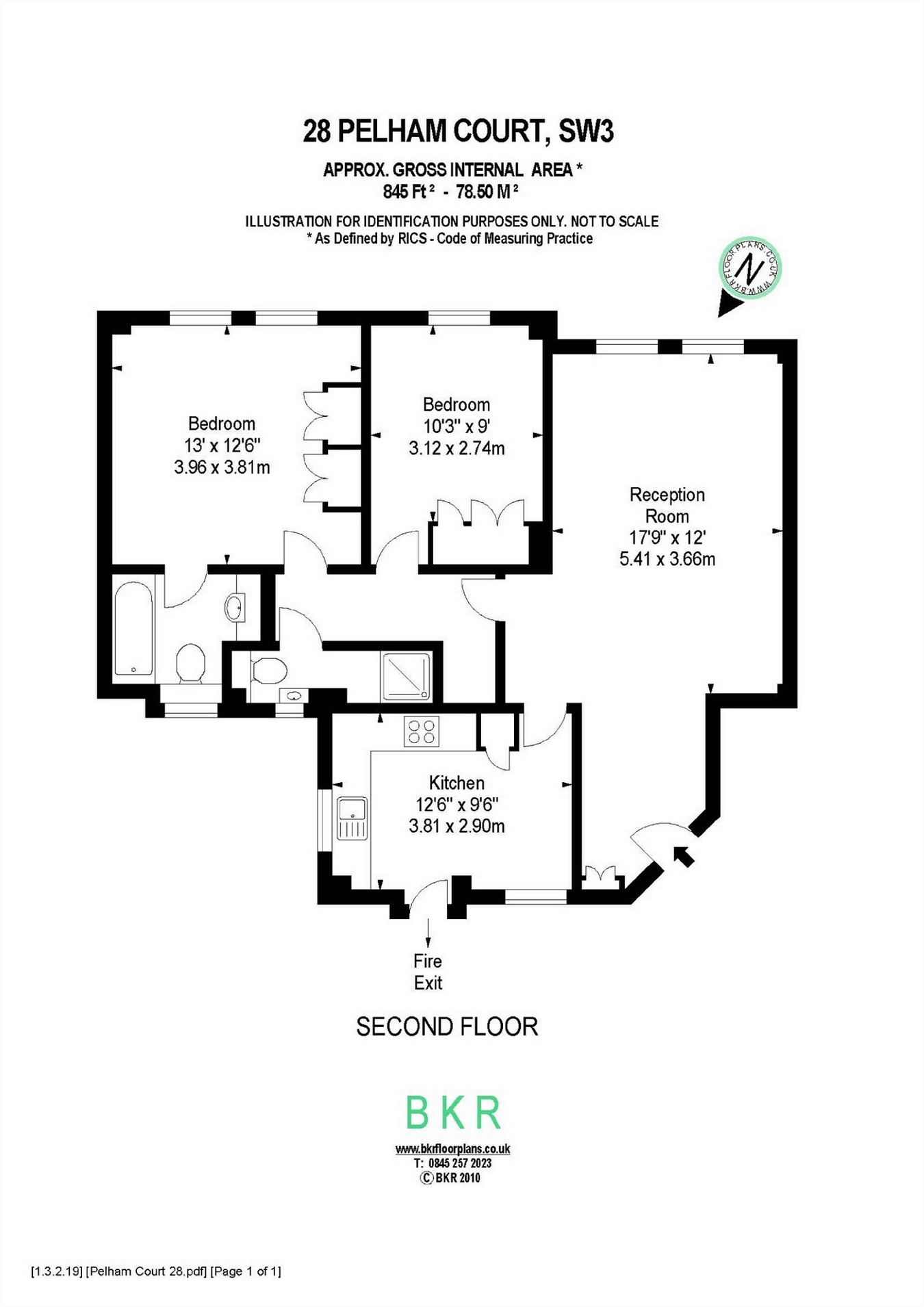 2 Bedrooms Flat to rent in Pelham Court, 145 Fulham Road, Chelsea SW3