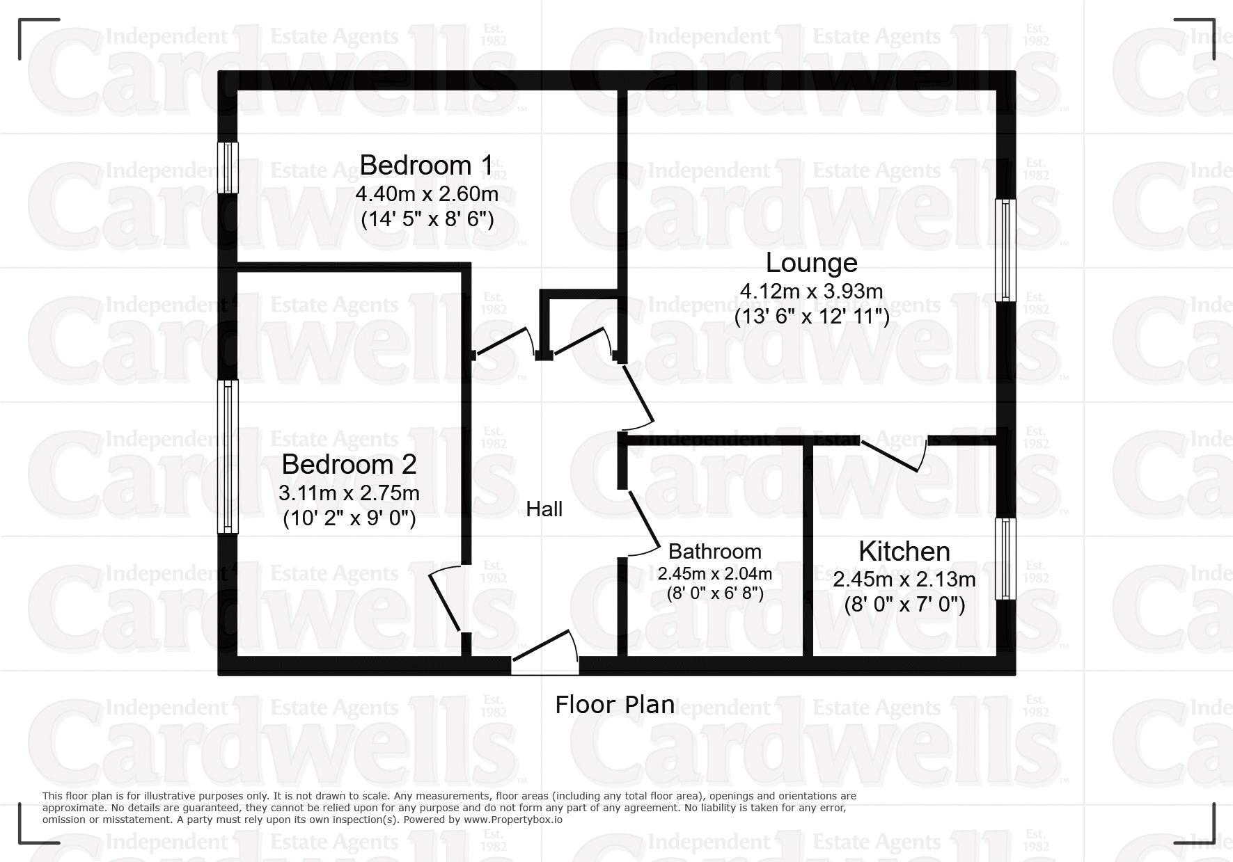 82, Britain Street, Bury floorplan