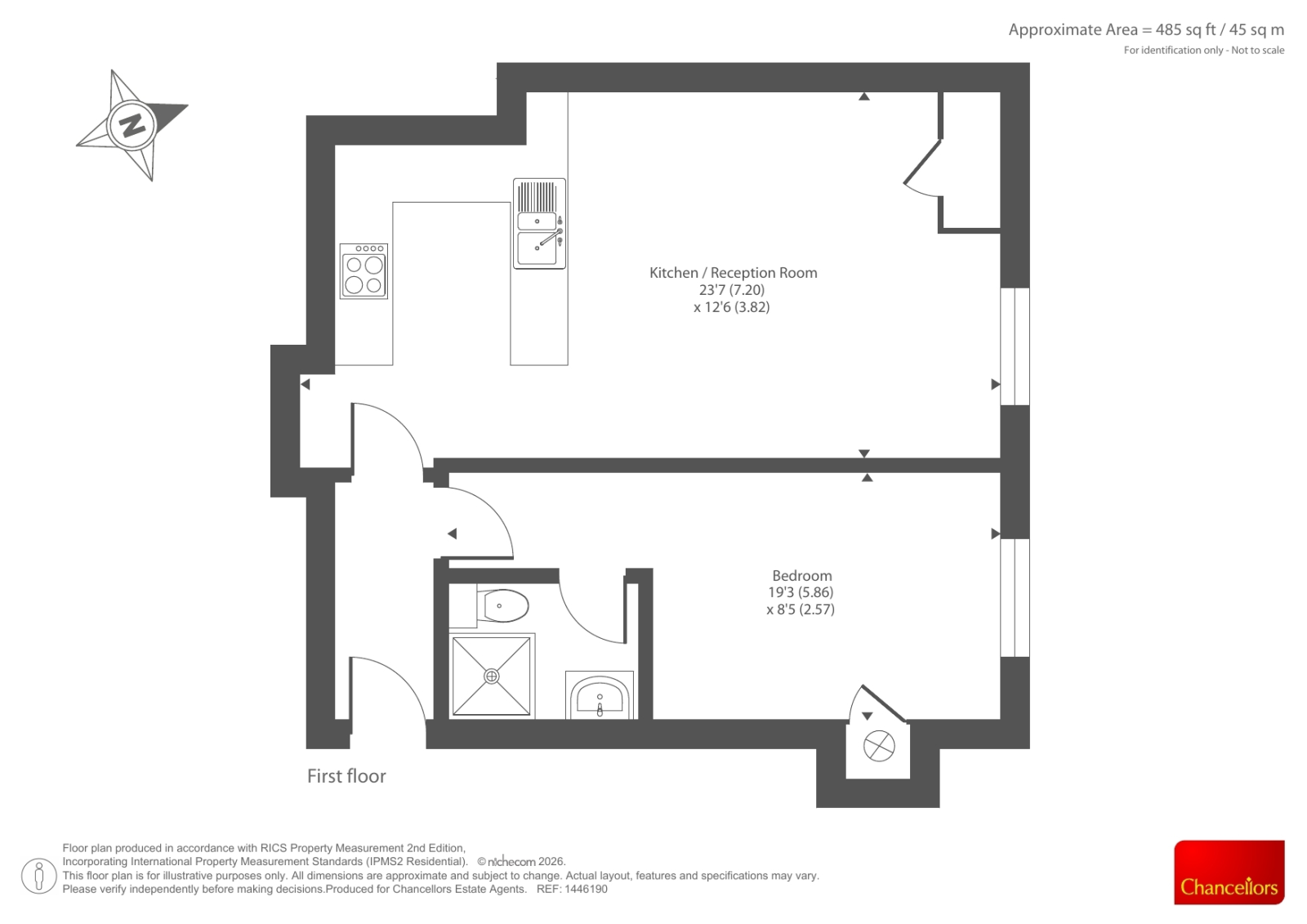 FLAT 5 THE MALT SHOVEL, Lambourn Woodlands, Hungerford floorplan