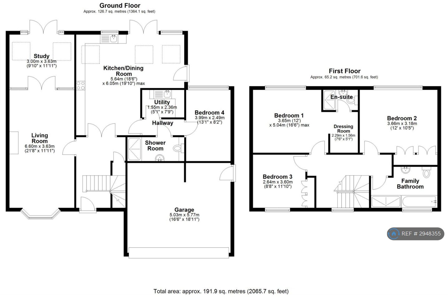 A Conisboro Avenue, Caversham, Reading floorplan