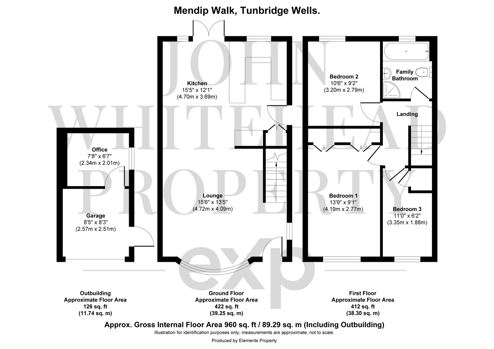 10, Mendip Walk, Tunbridge Wells floorplan