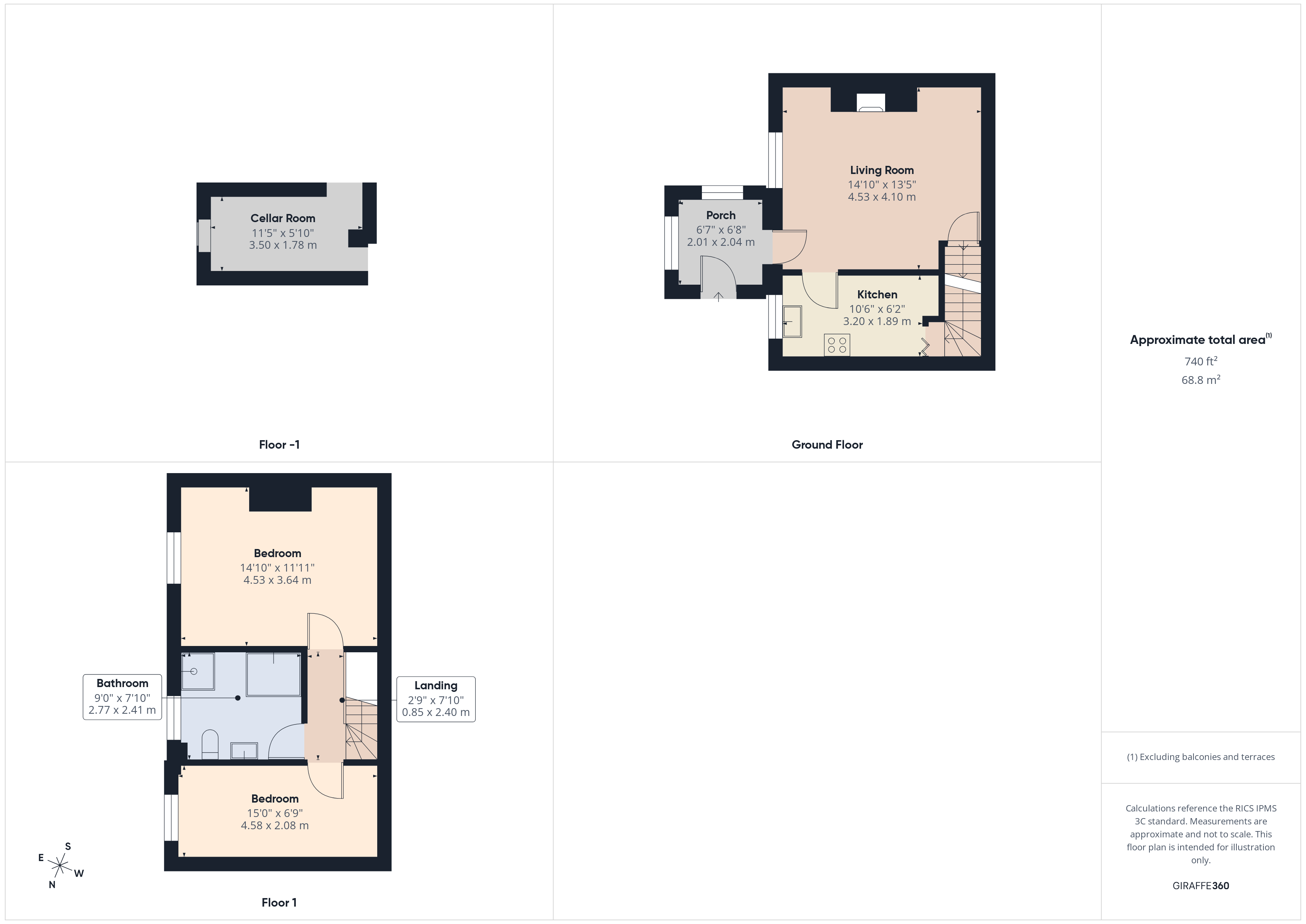 3, Rayleigh Street, West Yorkshire floorplan