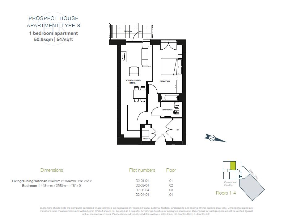 22, Vista House, Hatfield floorplan