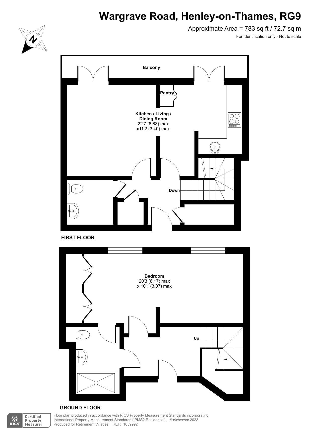 30, Derwent, Thamesfield Village floorplan