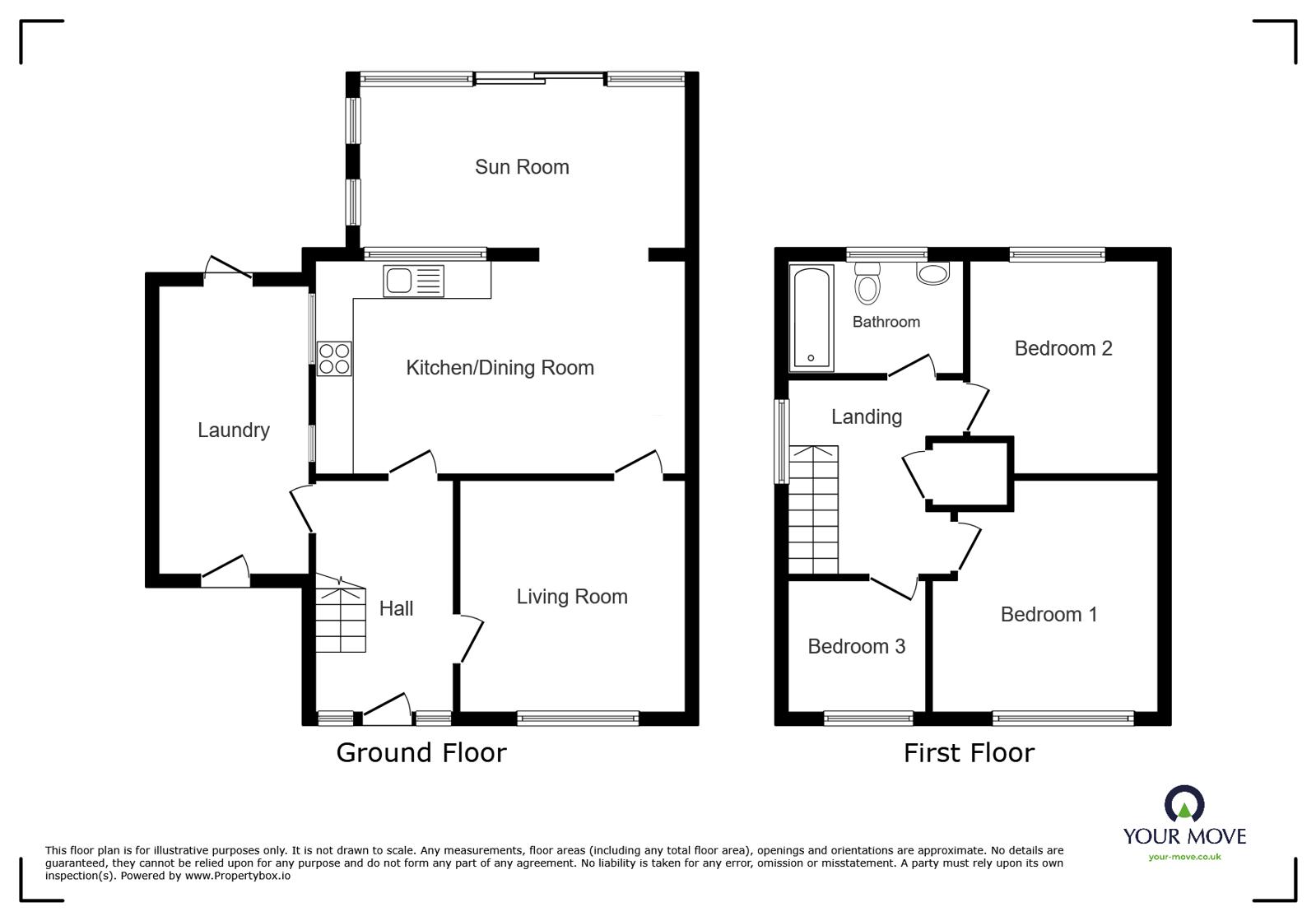 60, Westsprink Crescent, Staffordshire floorplan