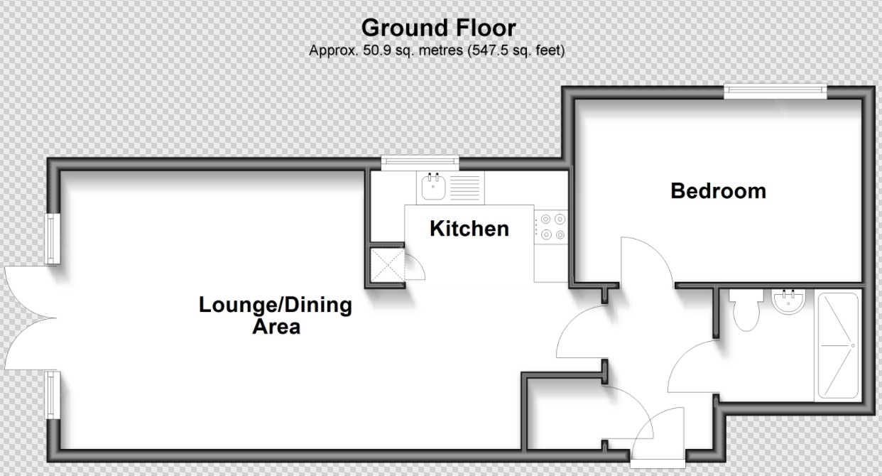 3, Regal House, 2, Monson Road, Redhill floorplan