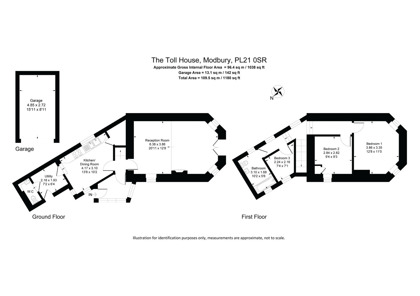 The Toll House, Ivybridge floorplan