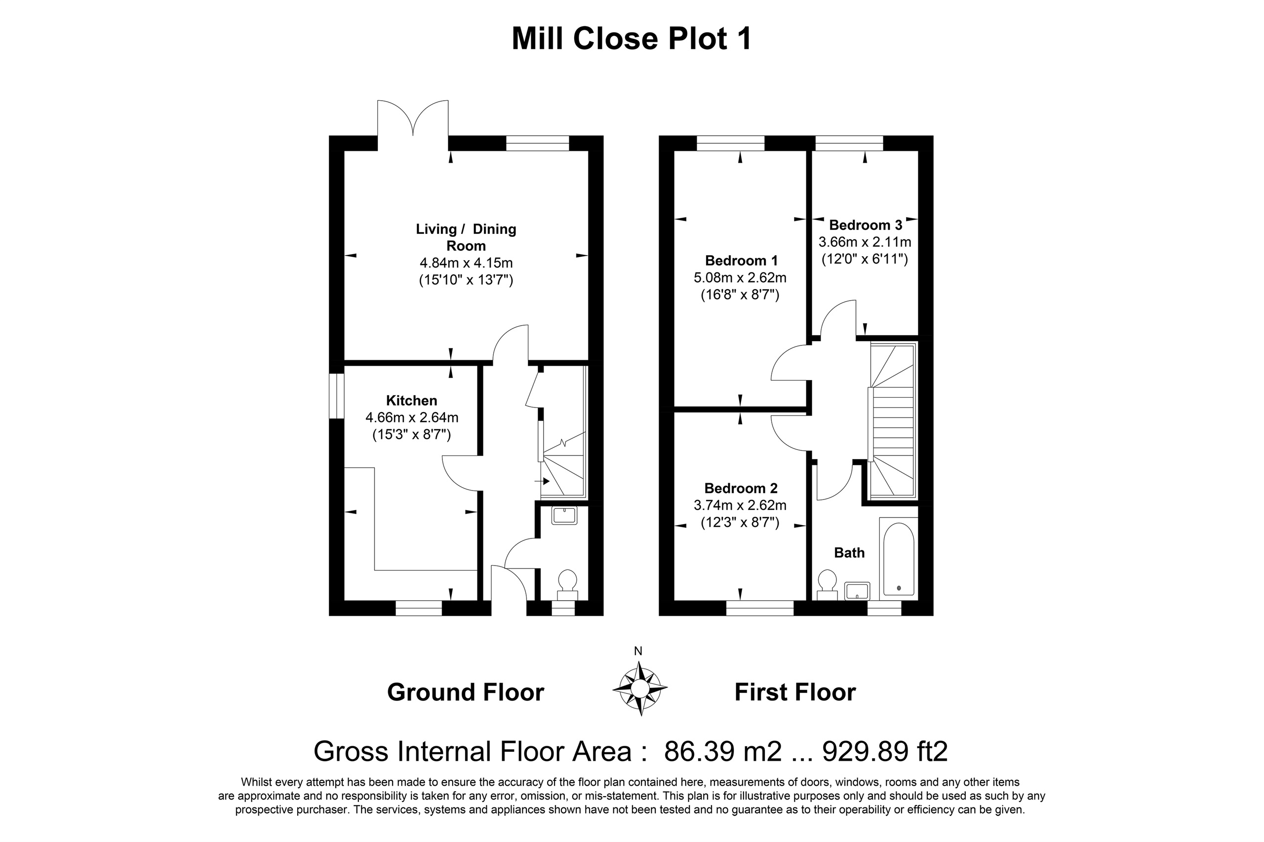 Plot 1, Mill Close, Haywards Heath floorplan
