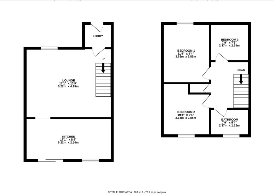 18 Langley, Bretton, Peterborough floorplan