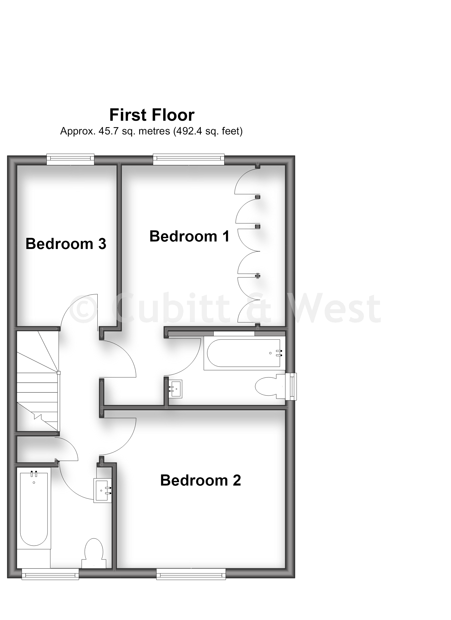 12A, Johns Walk, Whyteleafe floorplan