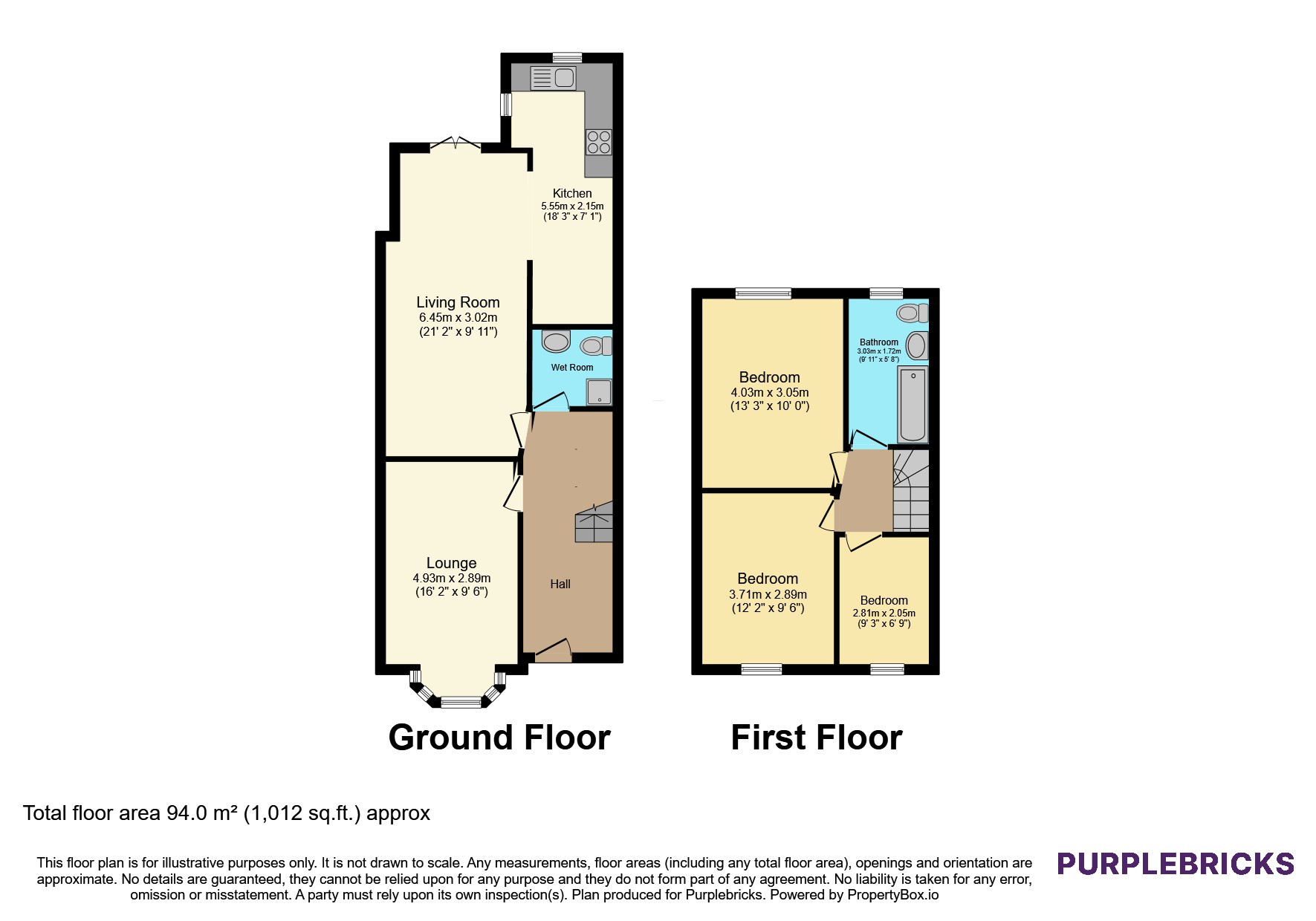 92, Sarehole Road, Birmingham floorplan