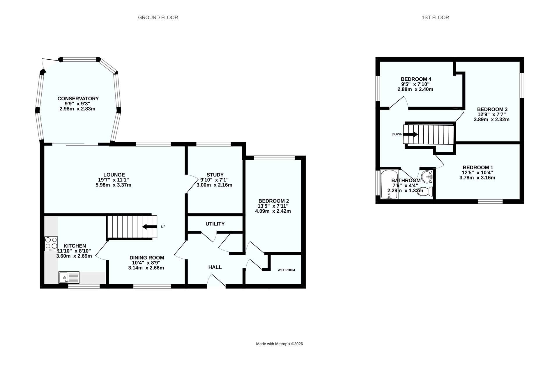54 Alma Road, Brixham Devon, Devon floorplan