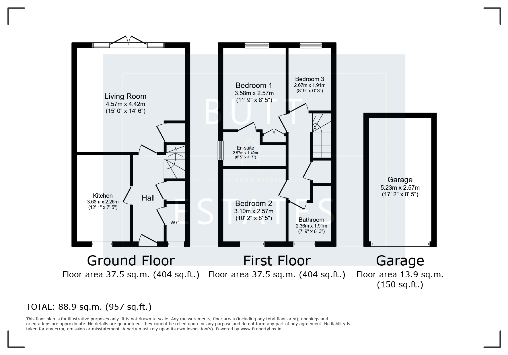 19 Sandoe Way, Exeter floorplan