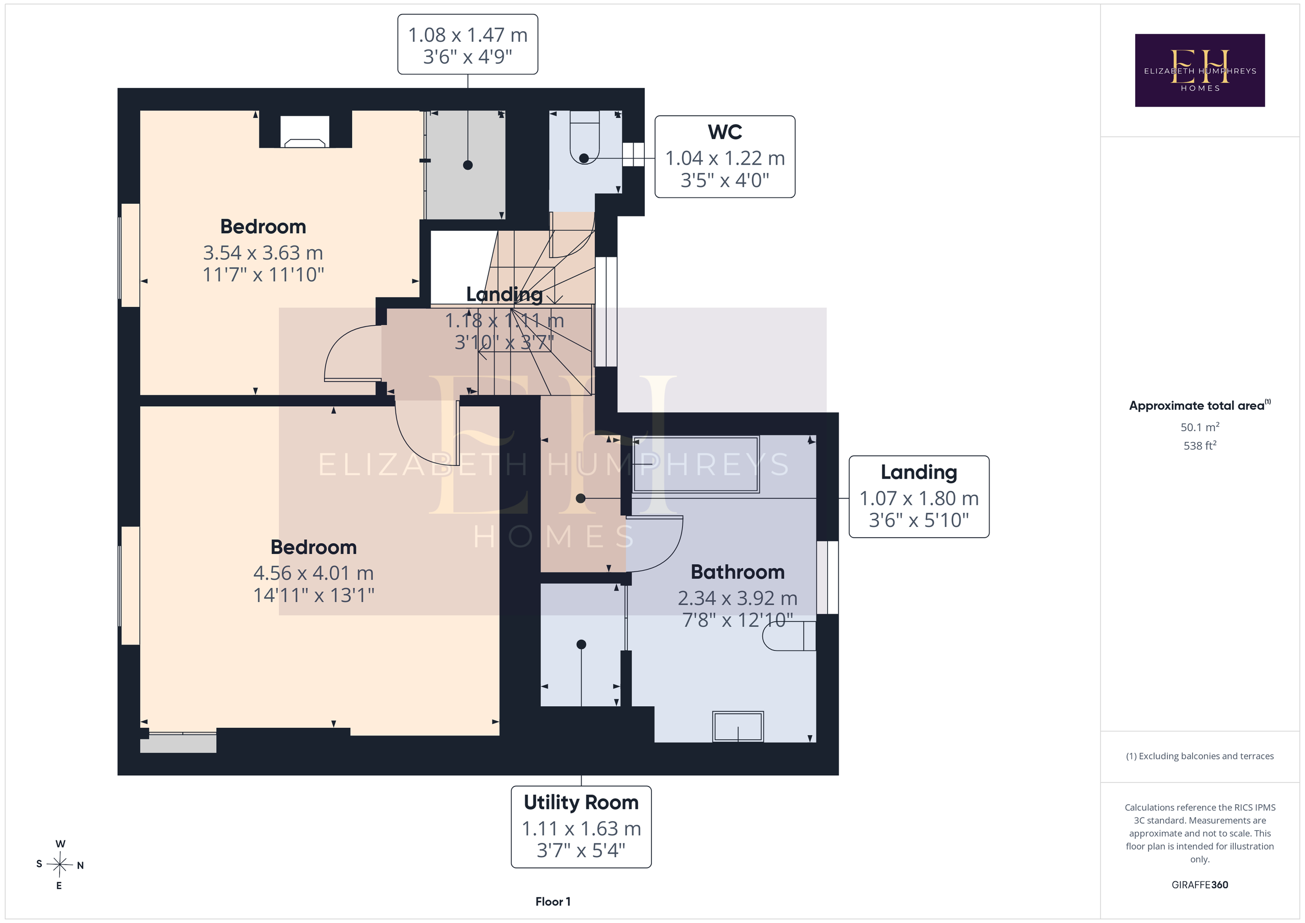 2 Croft Place, Alnwick floorplan