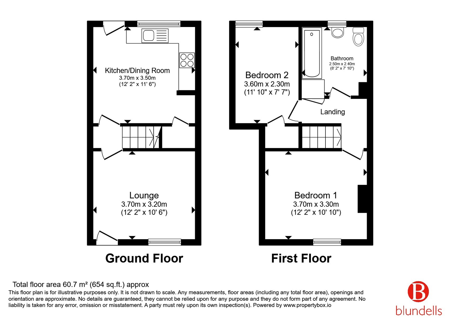 83, Derby Road, Derbyshire floorplan