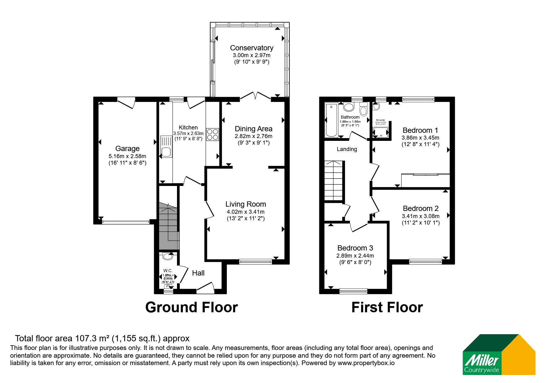 77, Larcombe Road, Cornwall floorplan