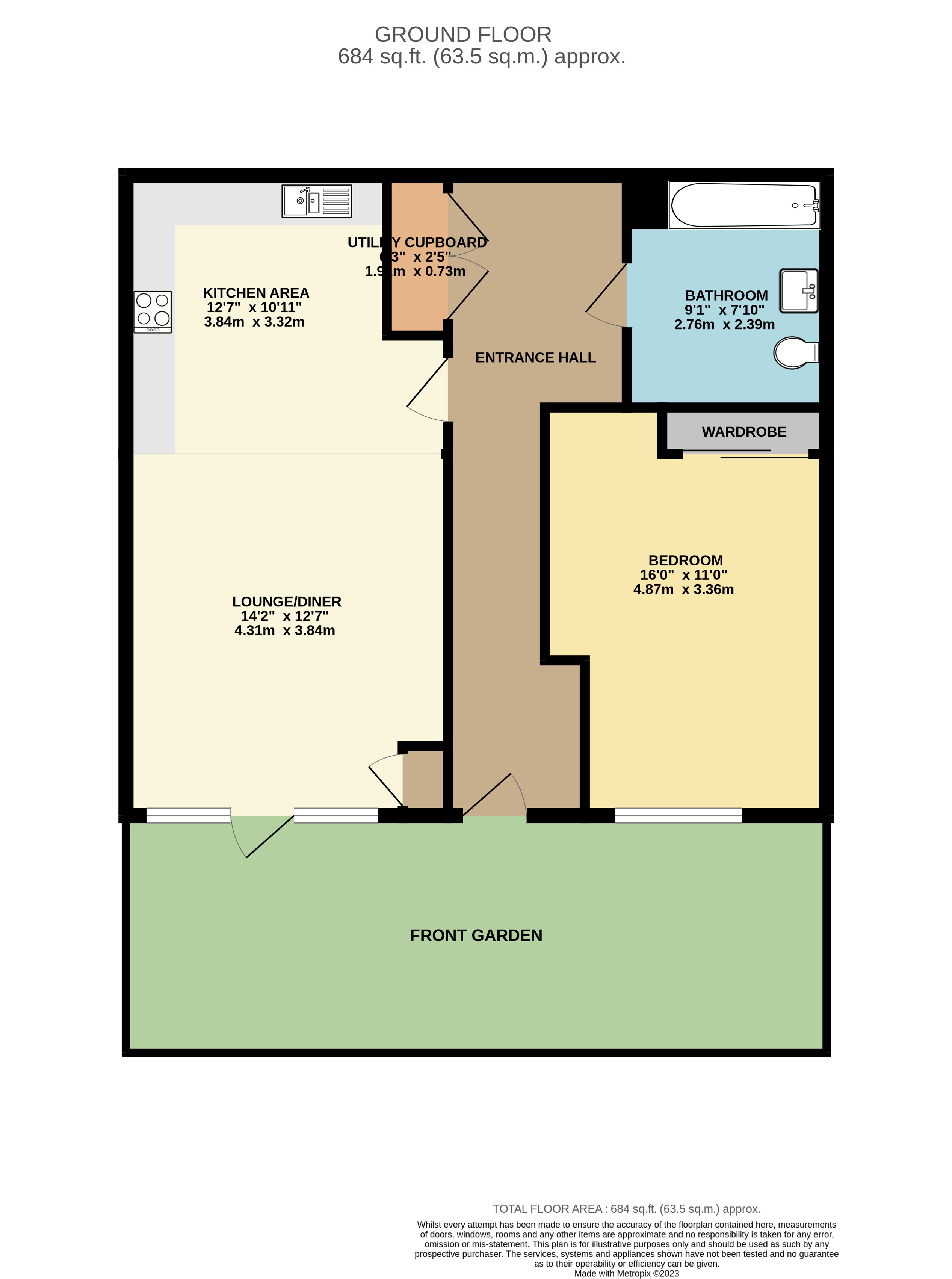 4, Bell Flower Lodge, Harold Wood floorplan